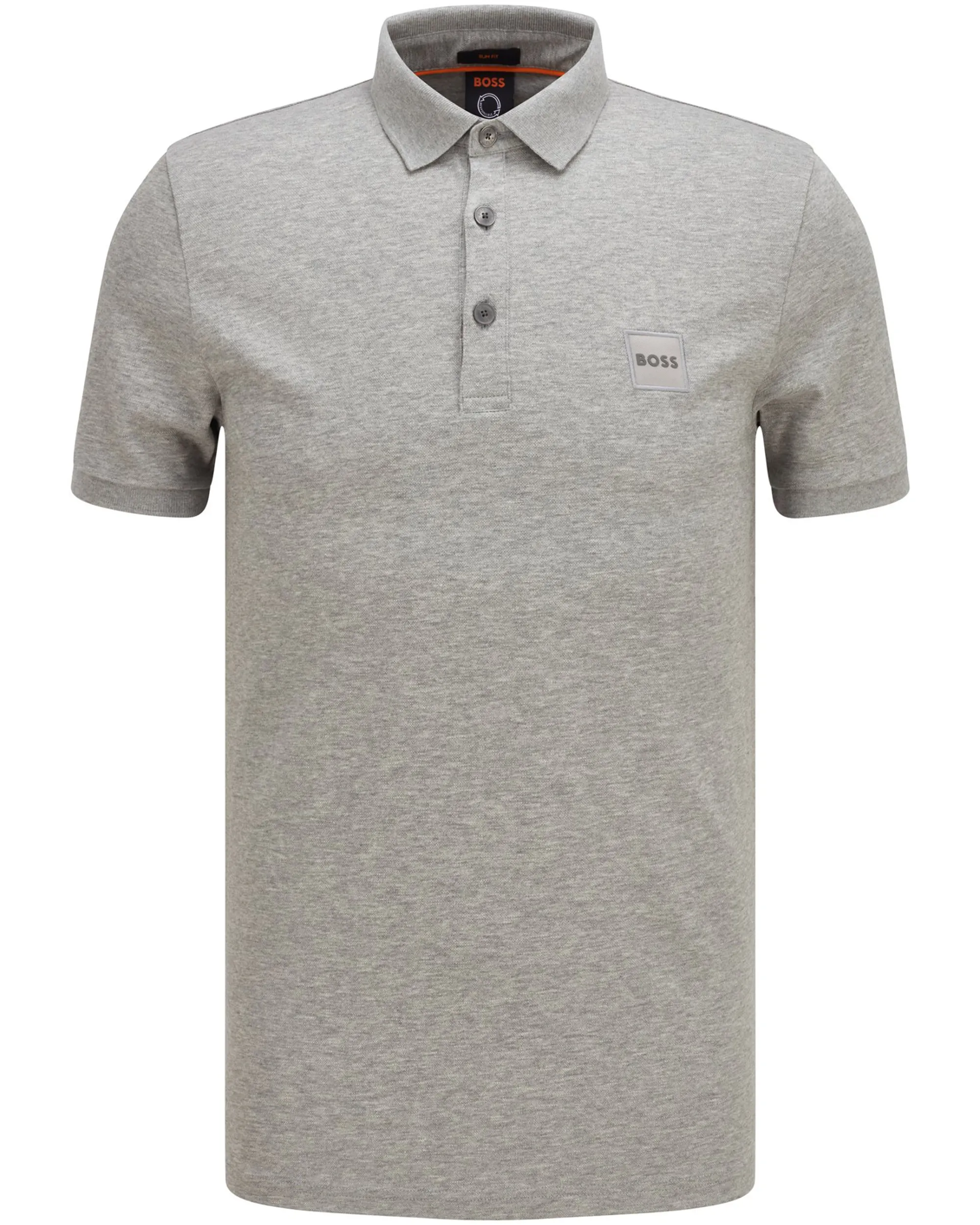 Boss Casual Polo Korte mouw Licht grijs 073995-001-L