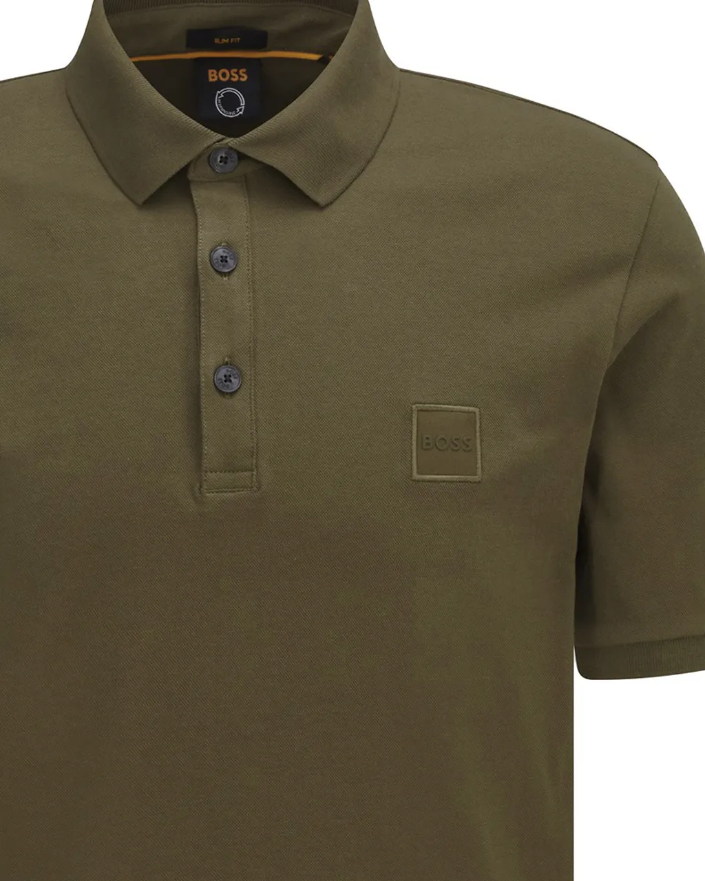 Boss Casual Polo Korte mouw Donker groen 073998-001-L