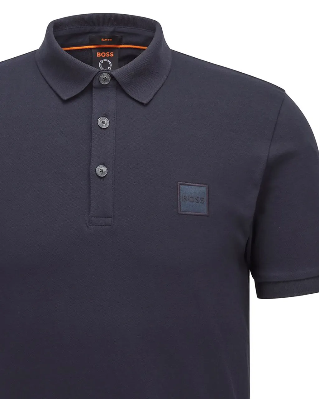 Boss Casual Polo Korte mouw Donker blauw 074000-001-L