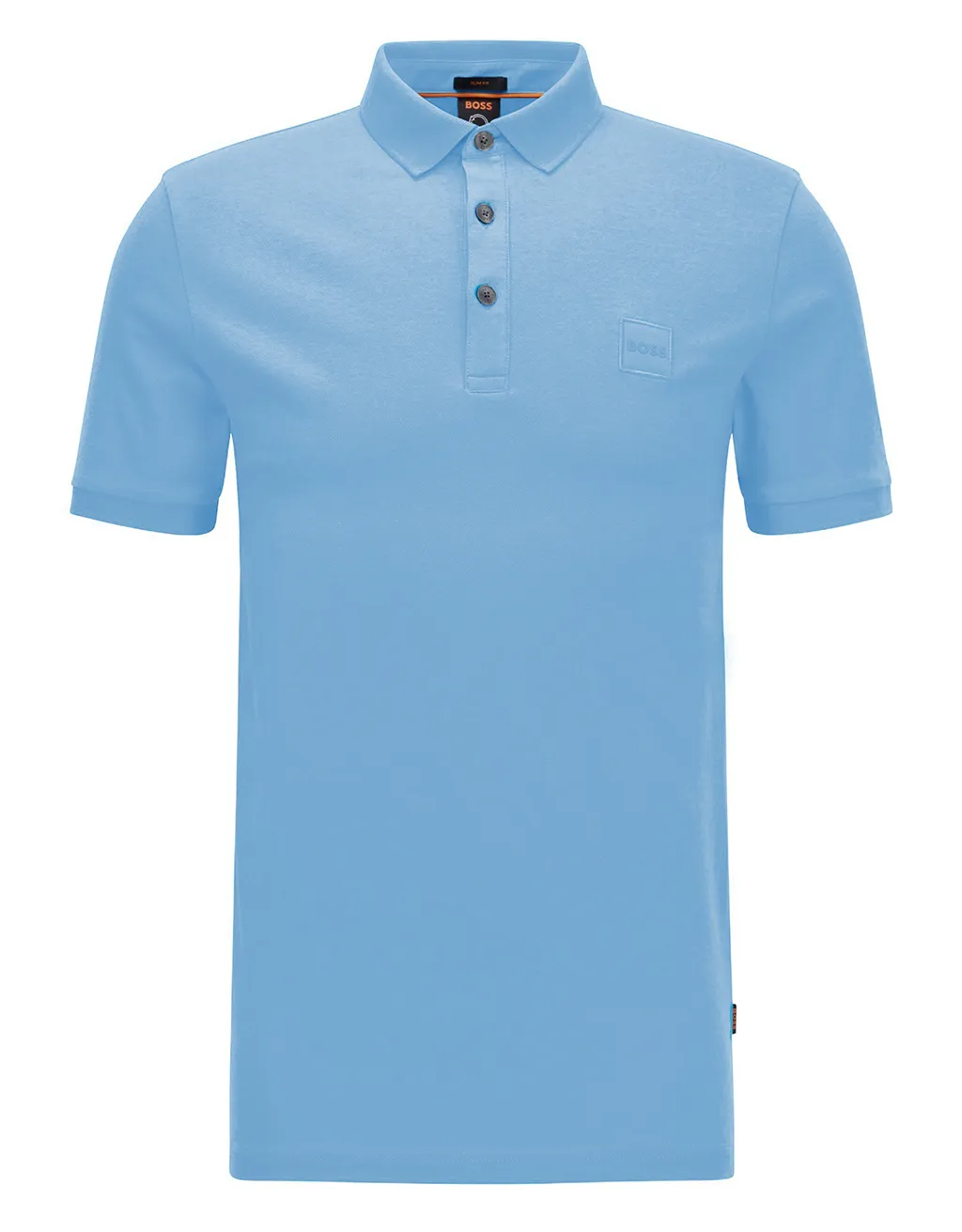 Boss Casual Polo Korte mouw Blauw 074003-001-L