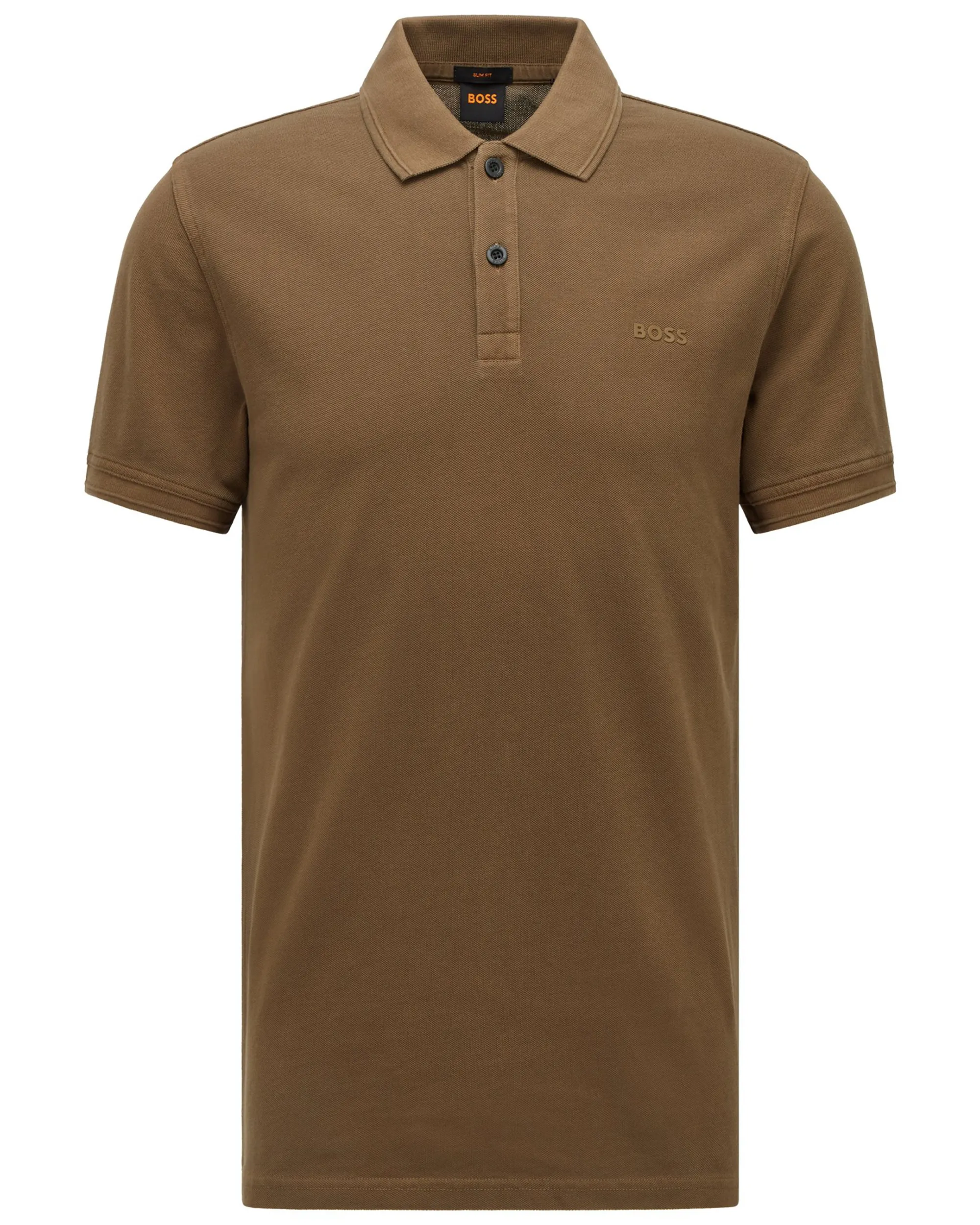 Boss Casual Polo Korte mouw Donker groen 074017-001-L