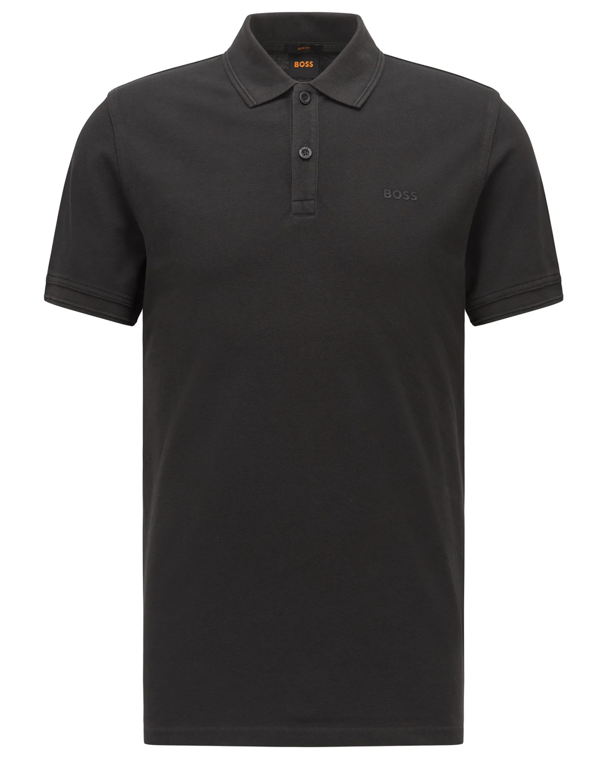 Boss Casual Polo Korte mouw Zwart 074023-001-L