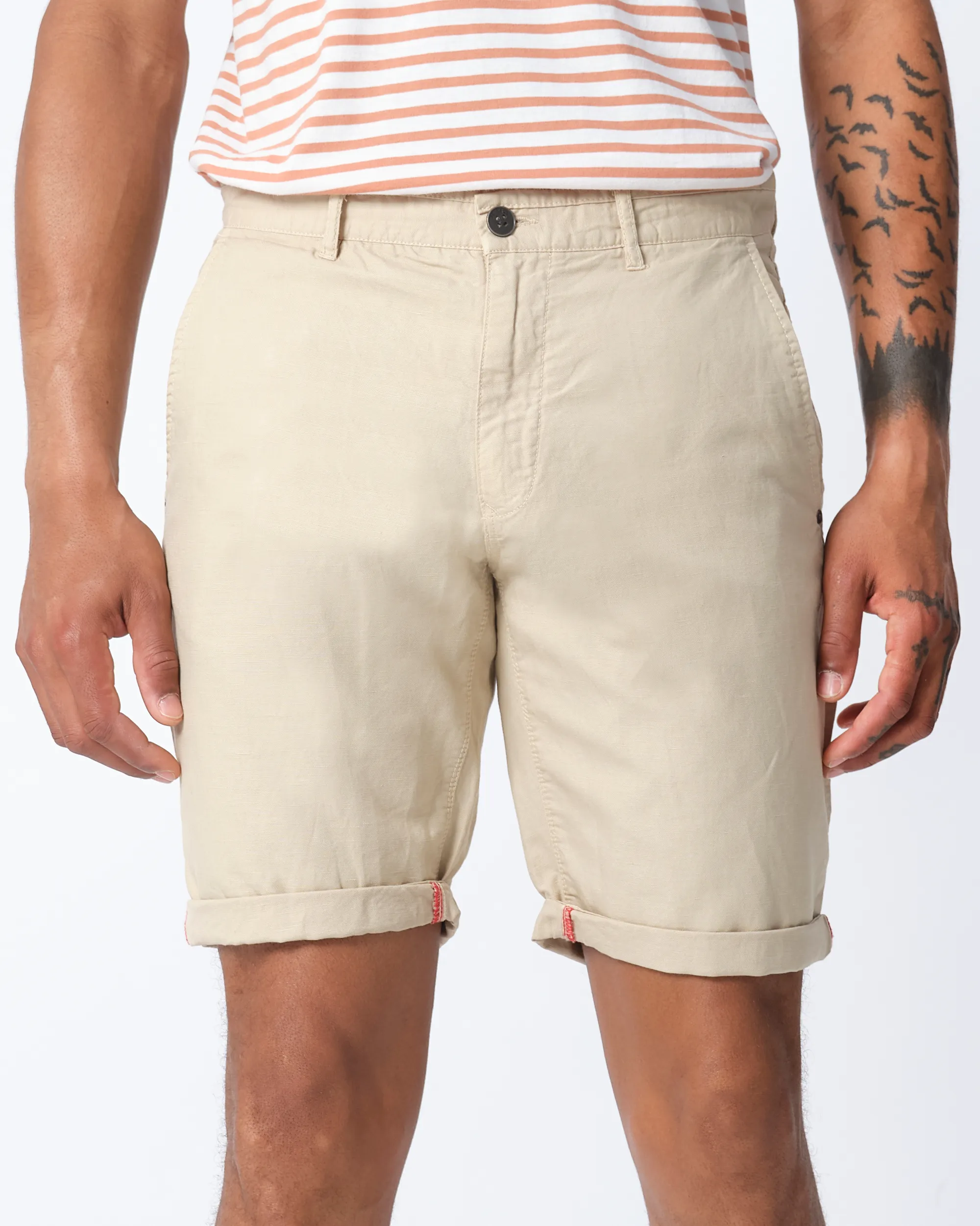 J.C. RAGS Short Lichtbeige uni 074090-001-33