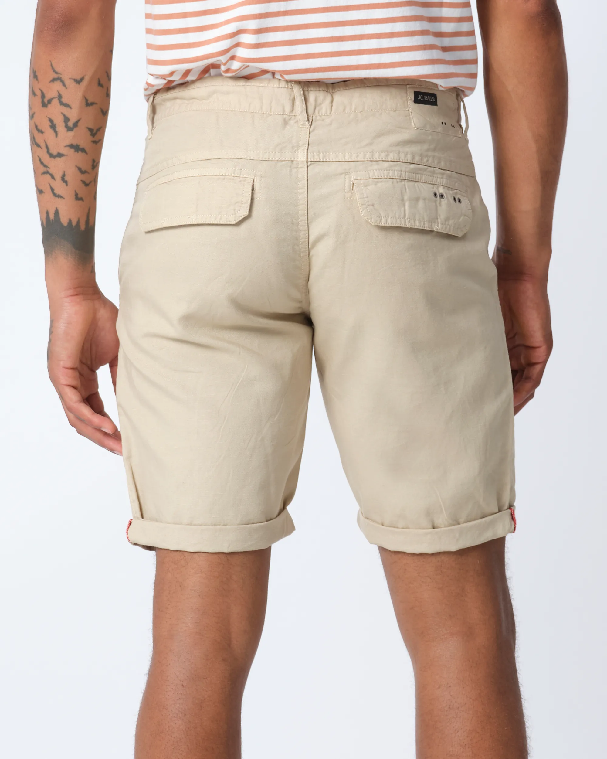 J.C. RAGS Short Lichtbeige uni 074090-001-33