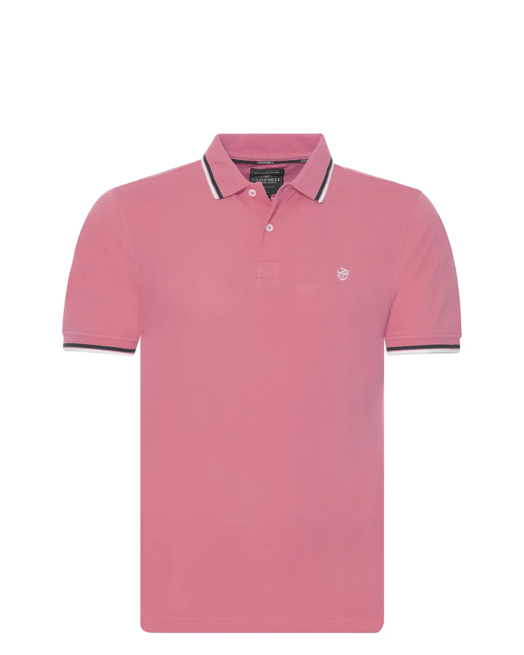 Campbell Classic Polo Korte mouw Roze uni 074096-001-L