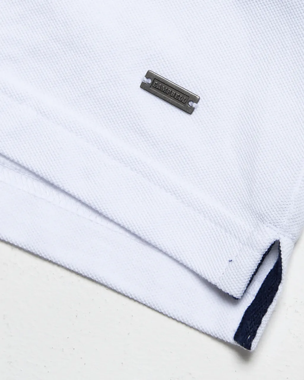 Campbell Classic Polo Korte mouw Briljant White 074096-004-XXXL