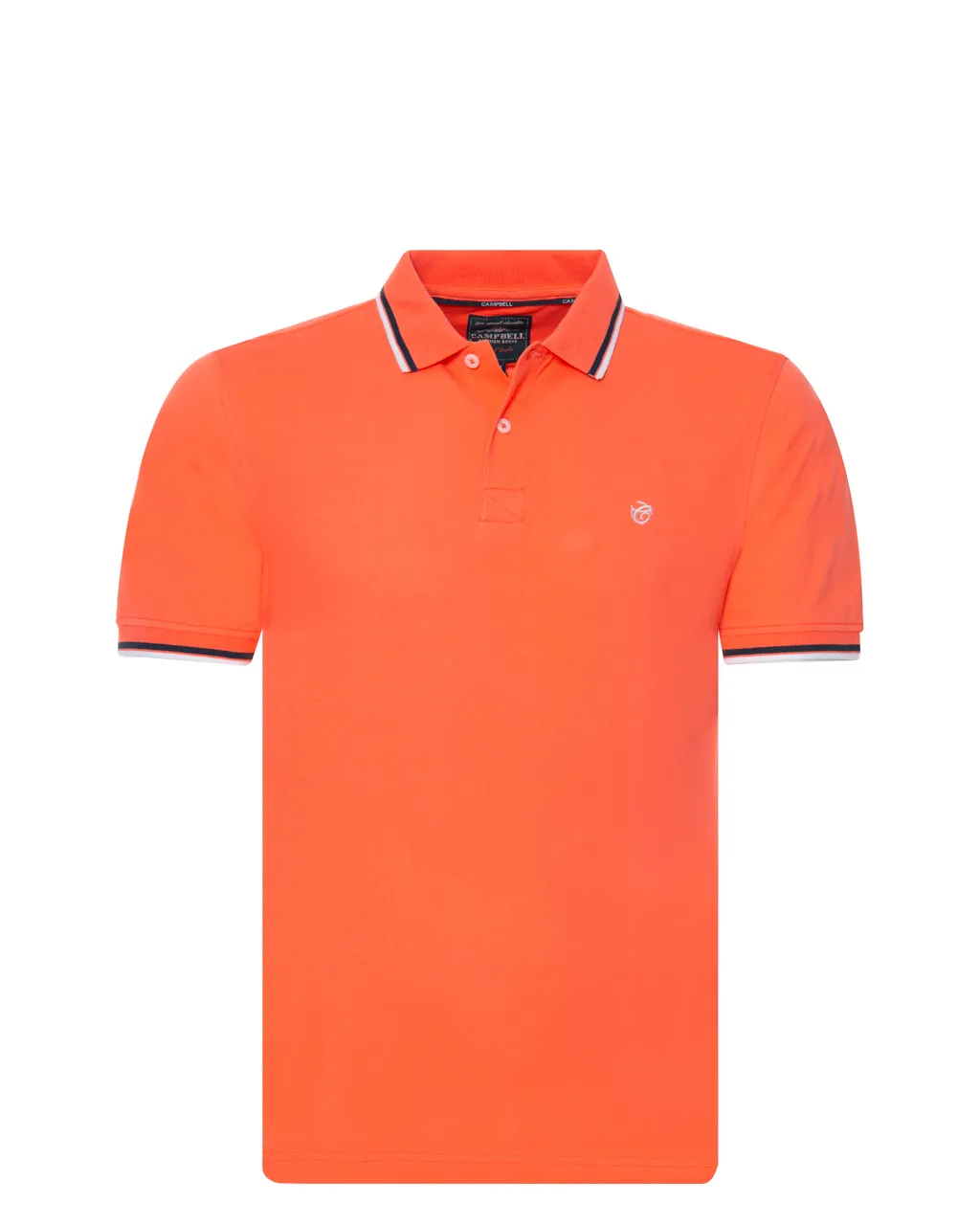 Campbell Classic Polo Korte mouw Oranje uni 074096-008-L