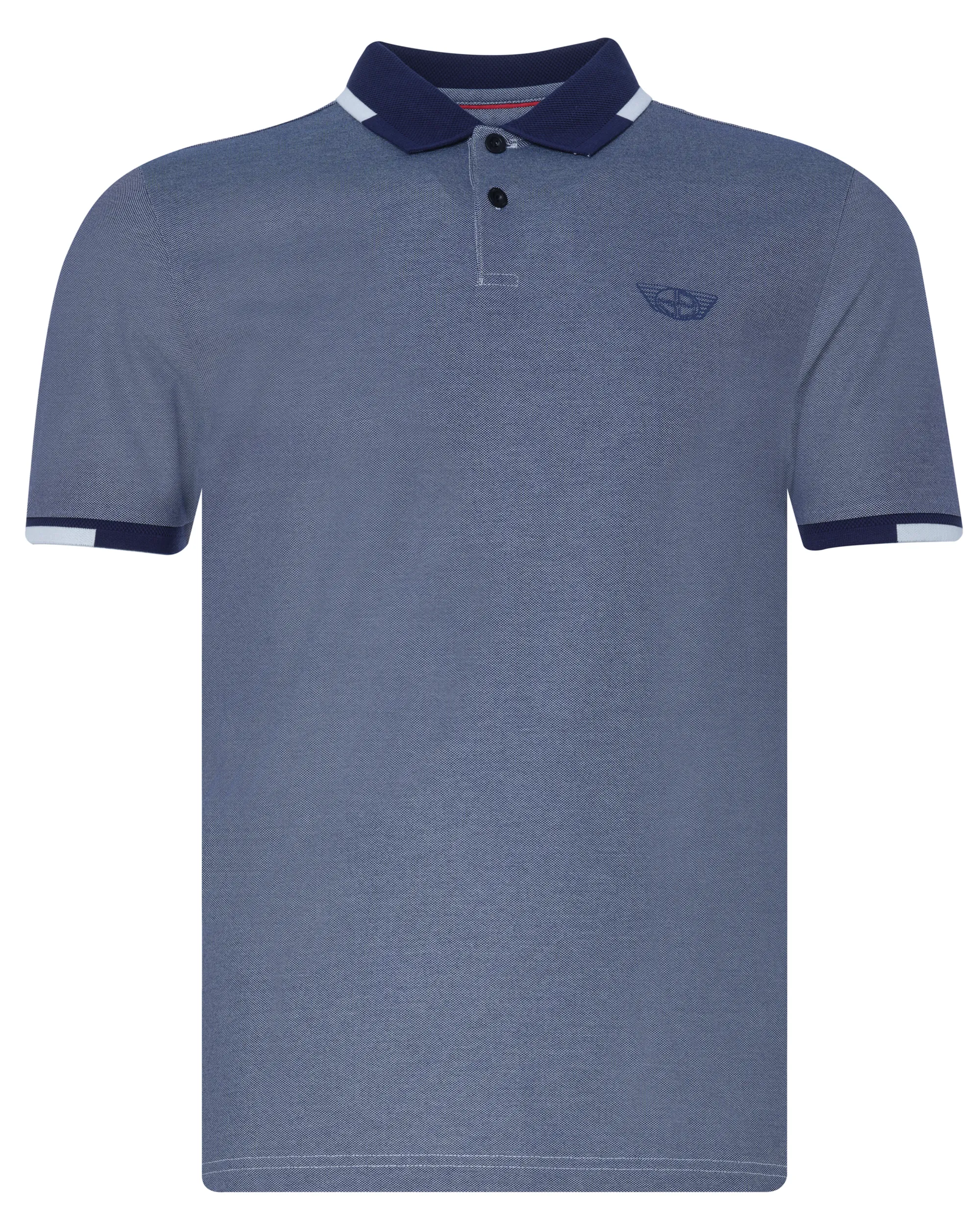 Donkervoort Polo Korte mouw Donkerblauw uni 074102-001-S