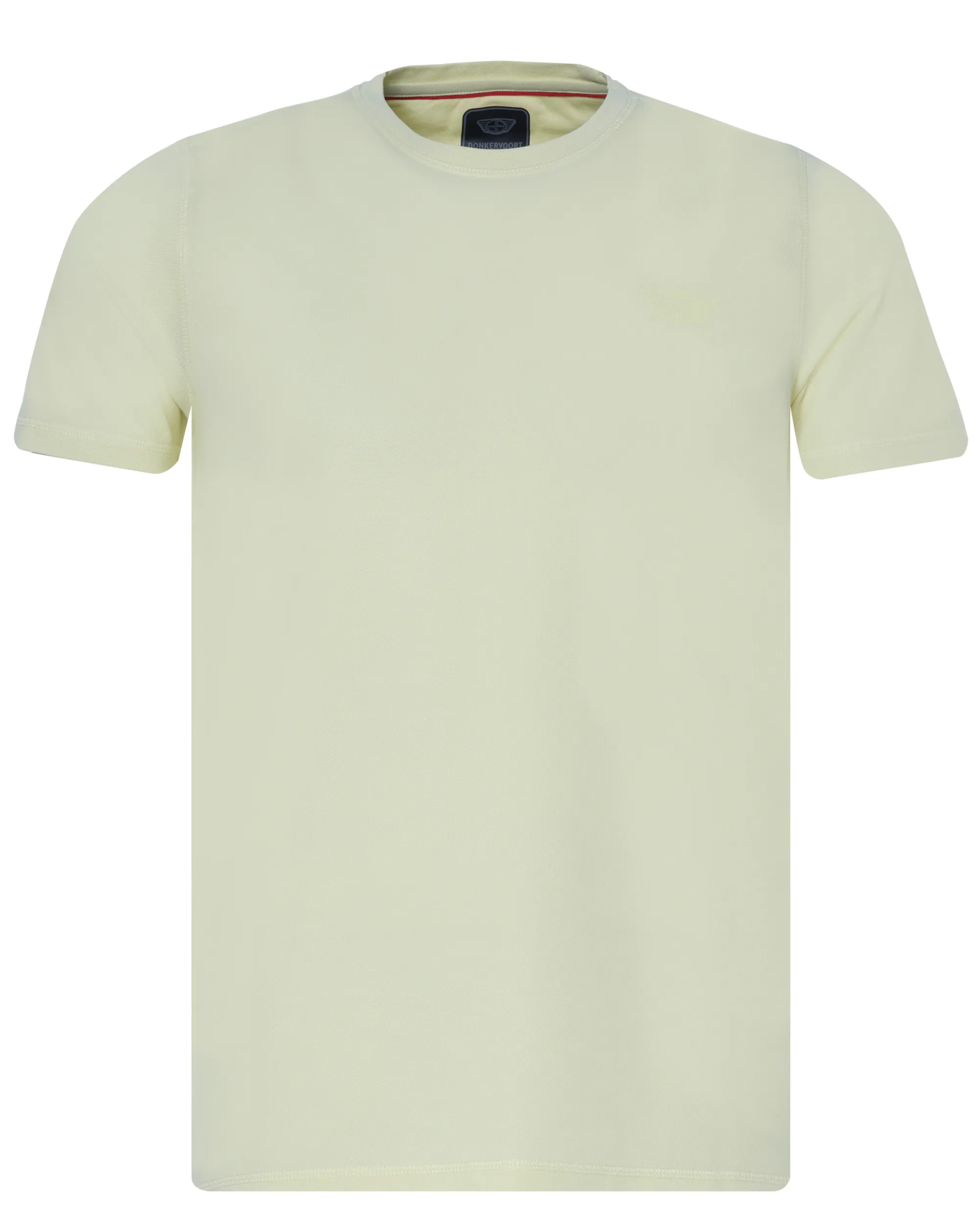 Donkervoort T-shirt Korte mouw Geel uni 074105-004-L