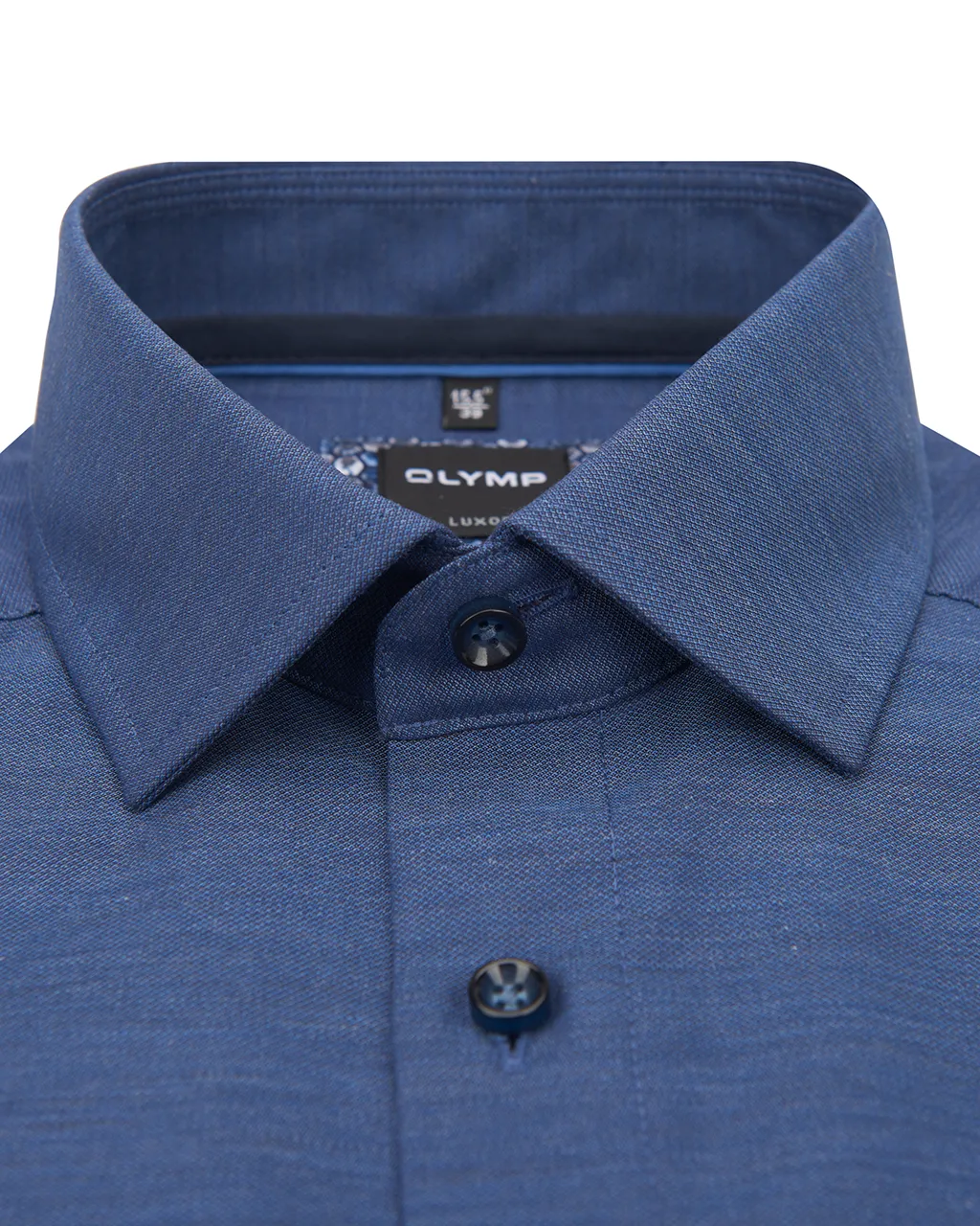 OLYMP Overhemd LM Donker blauw 074119-001-39