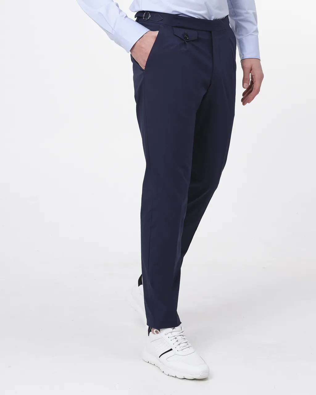 Dutch Dandies Mix & Match Pantalon Donkerblauw uni 074157-001-54