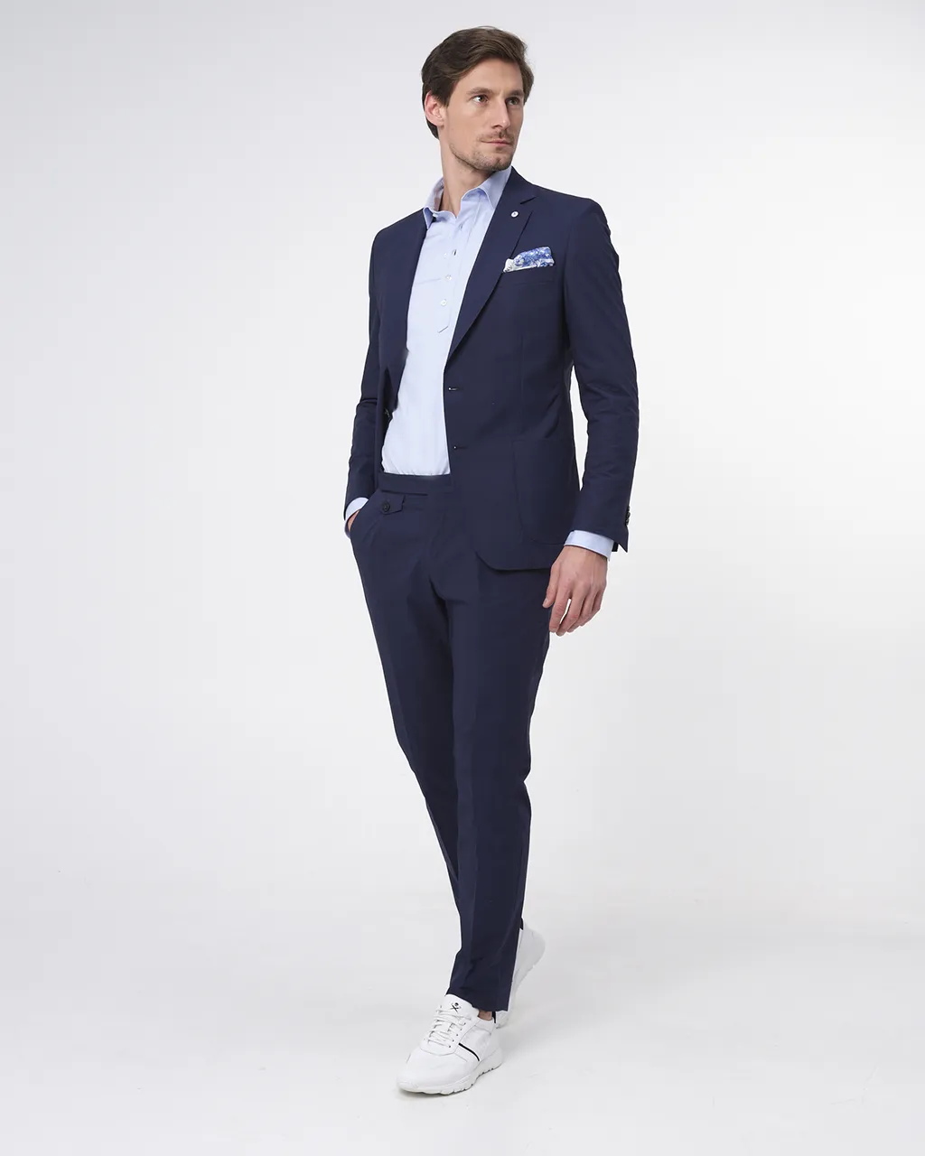 Dutch Dandies Mix & Match Pantalon Donkerblauw uni 074157-001-54