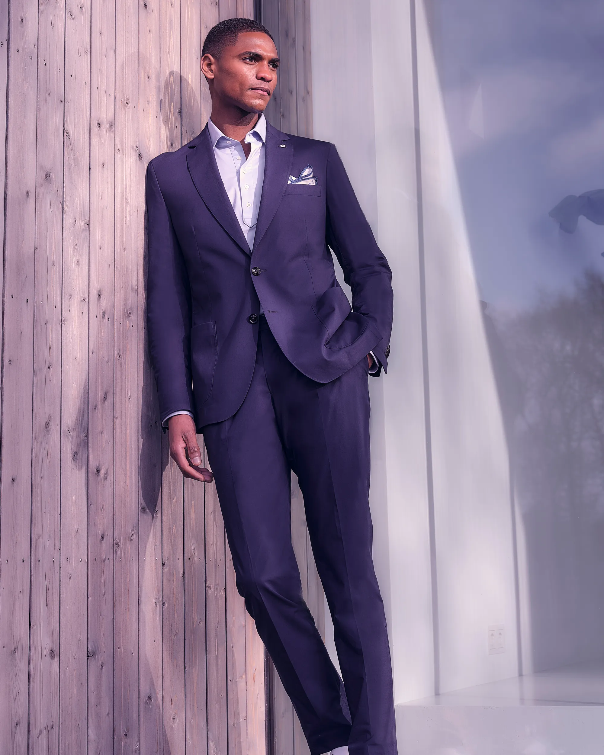 Dutch Dandies Mix & Match Pantalon Donkerblauw uni 074157-001-54