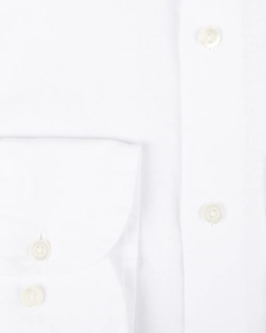 Dutch Dandies Overhemd LM Wit uni 074158-001-39