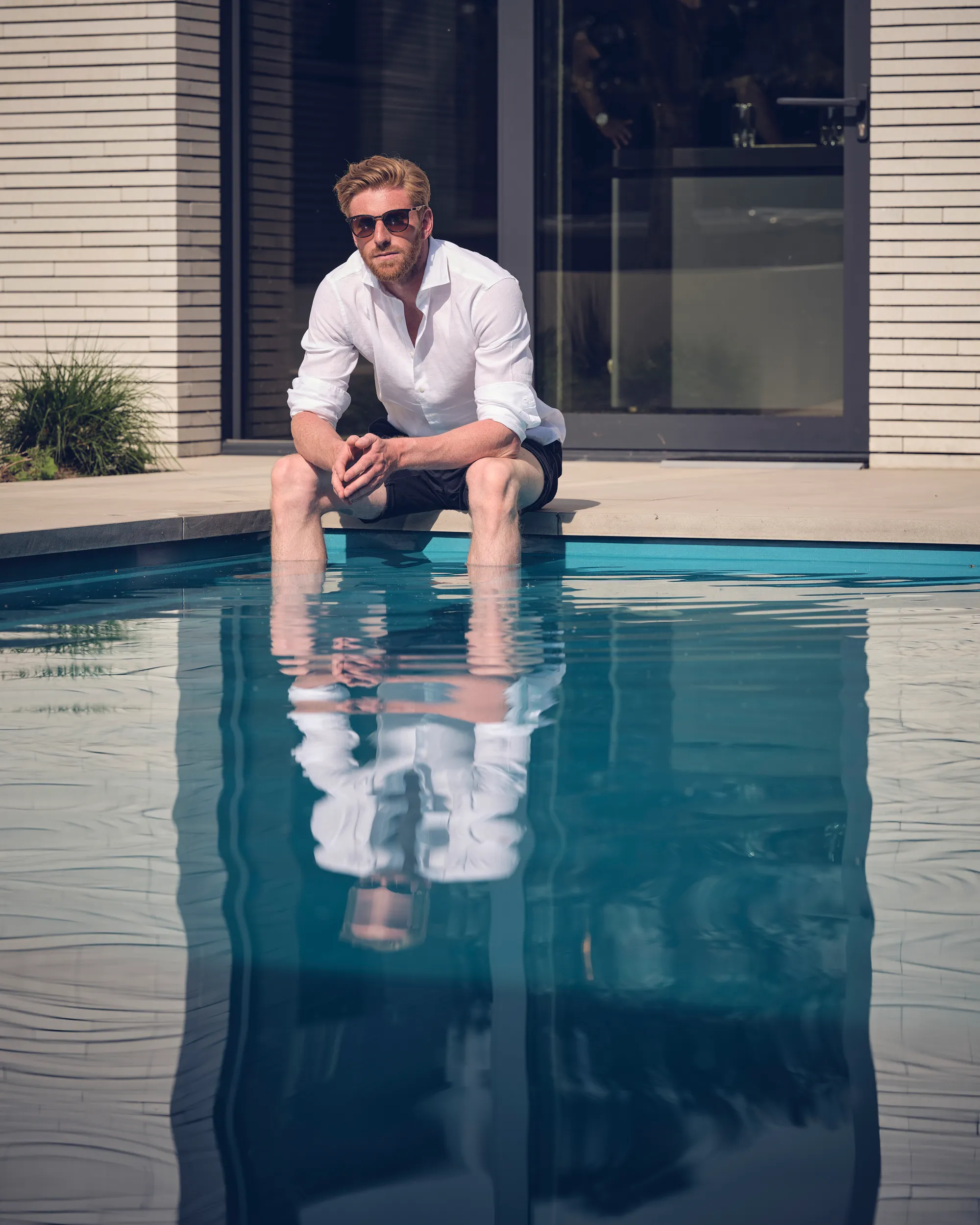 Dutch Dandies Overhemd LM Wit uni 074158-001-39