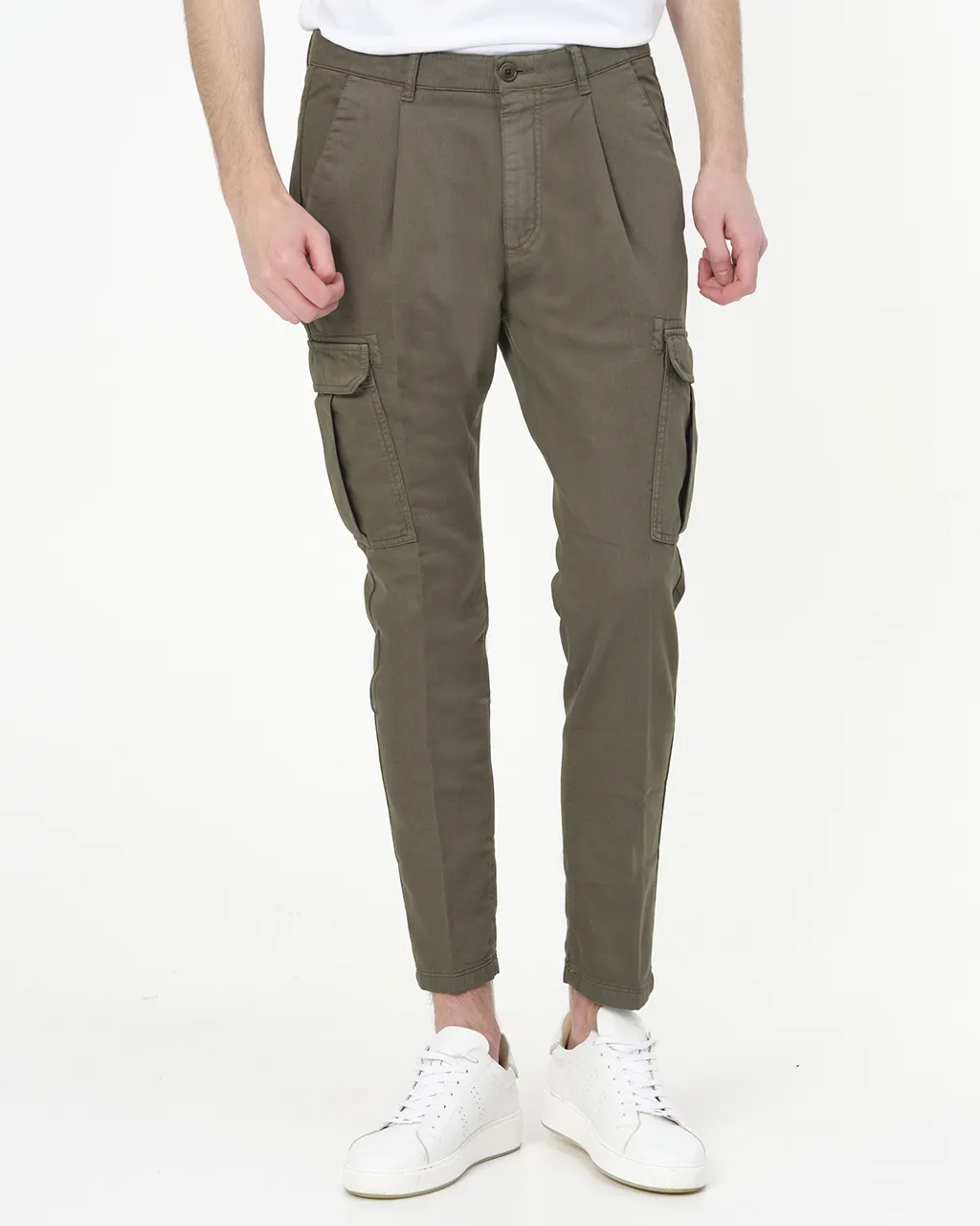 Drykorn Chino Groen 075219-001-33/34