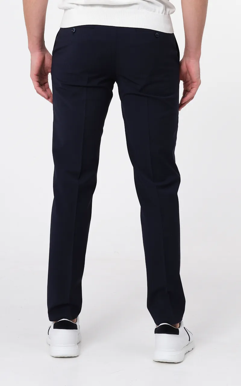 Pierre Cardin Mix & Match Pantalon Donker blauw 075256-001-24