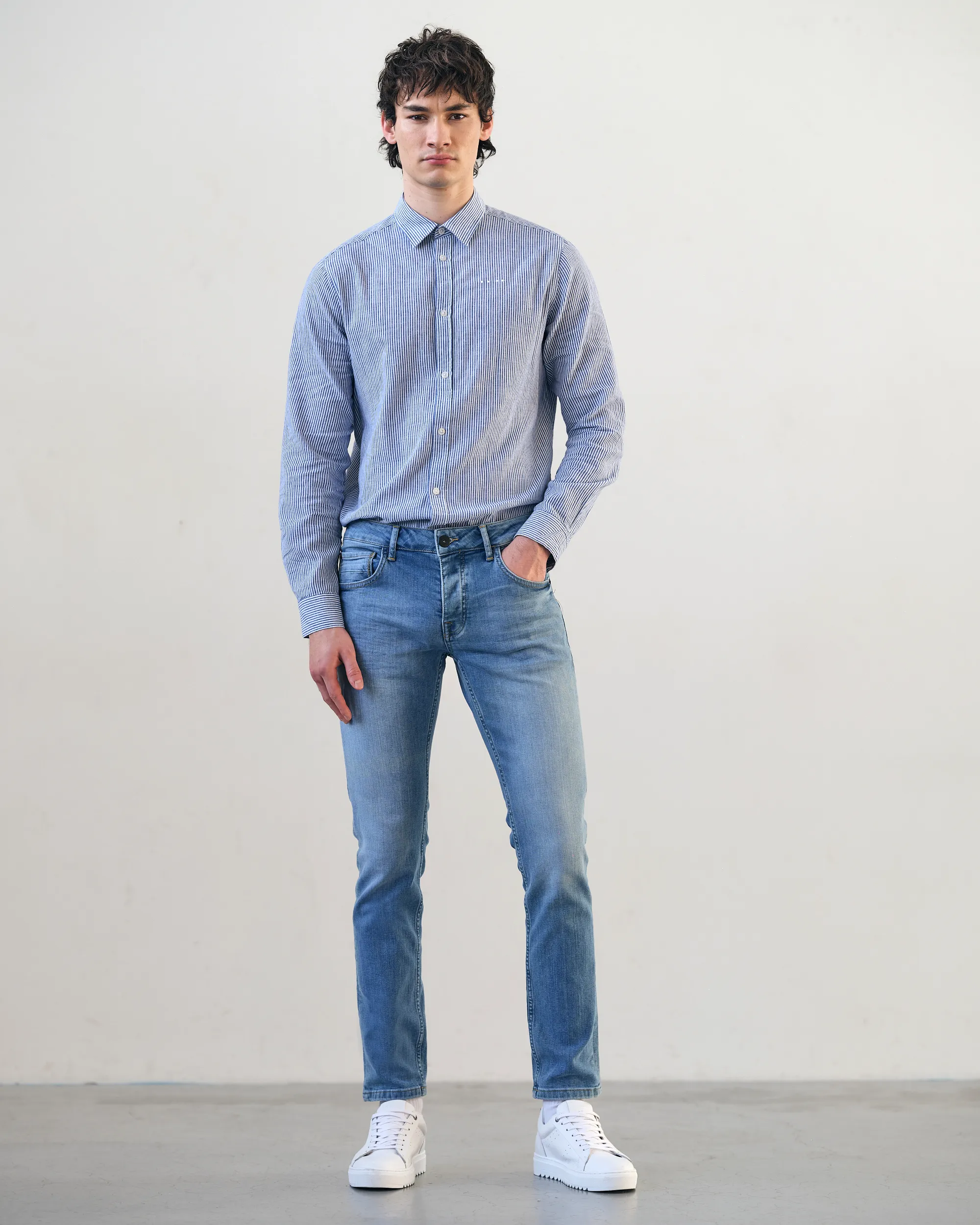 J.C. RAGS Jeans Lichtblauw uni 075276-001-29/32