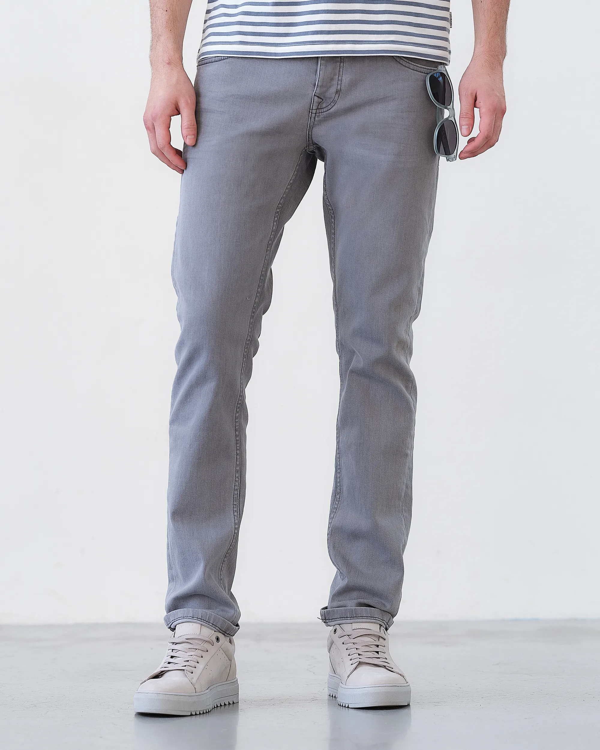 J.C. RAGS Jeans Middengrijs uni 075277-001-33/34