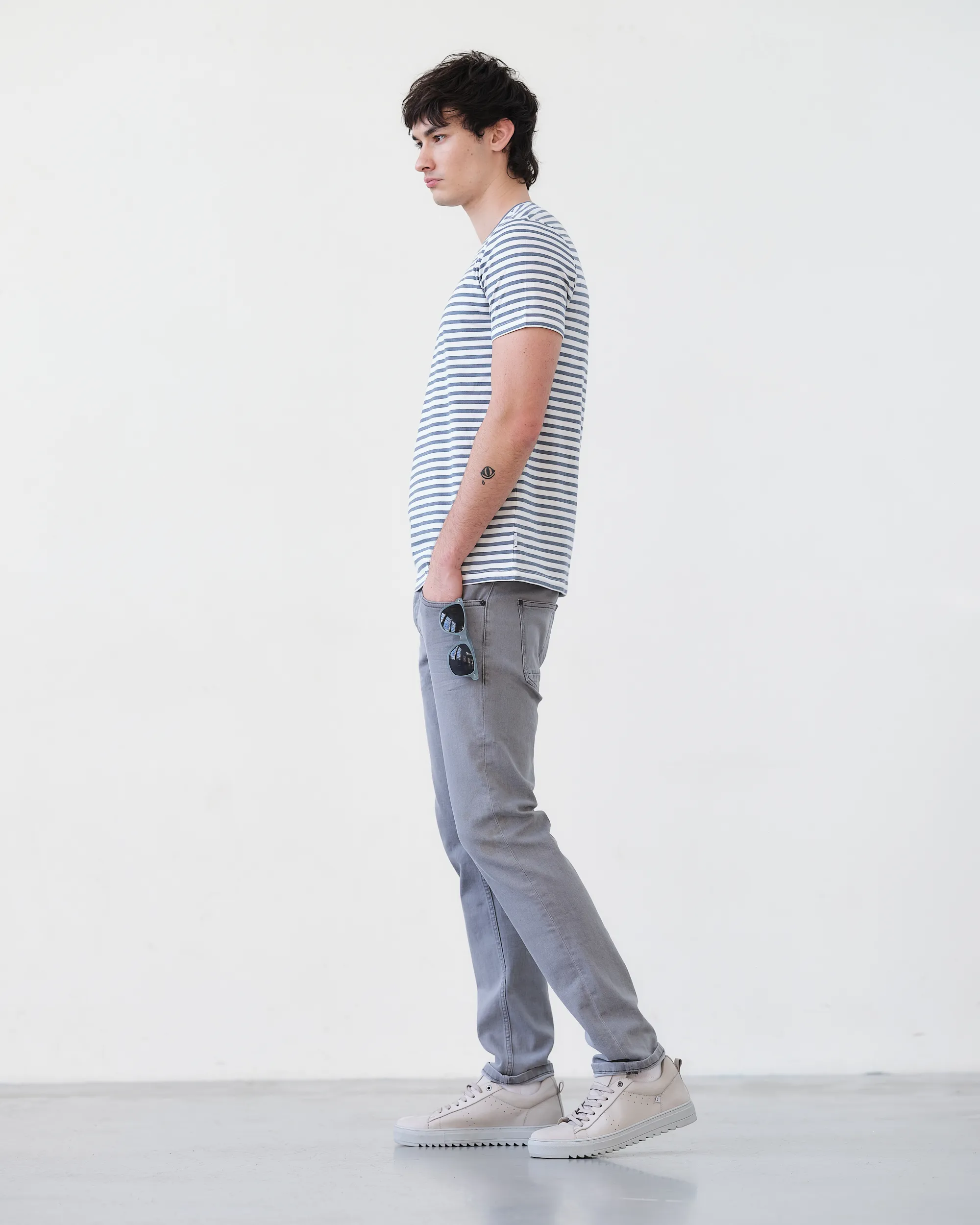 J.C. RAGS Jeans Middengrijs uni 075277-001-33/34