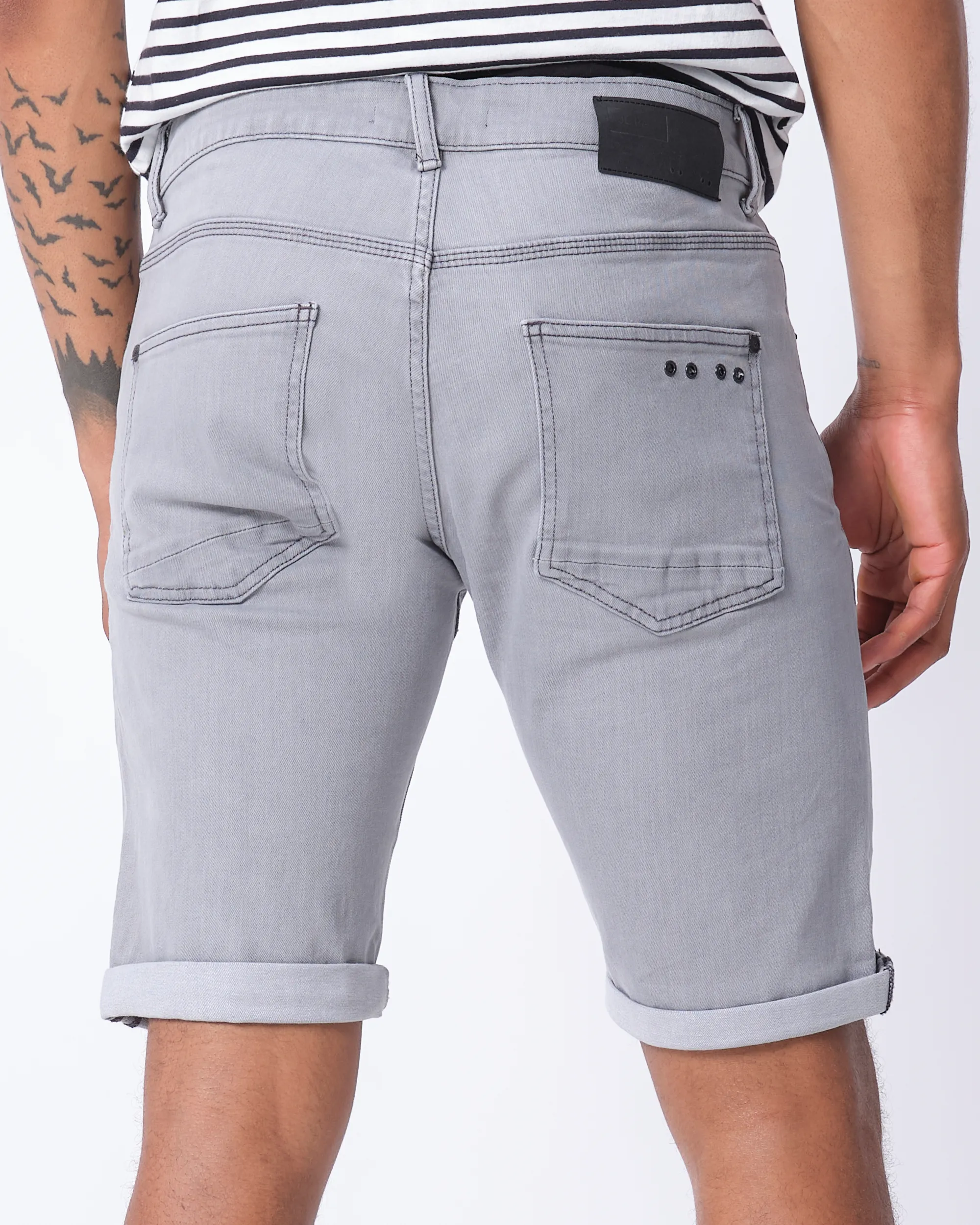 J.C. RAGS Short Middengrijs uni 075283-001-30