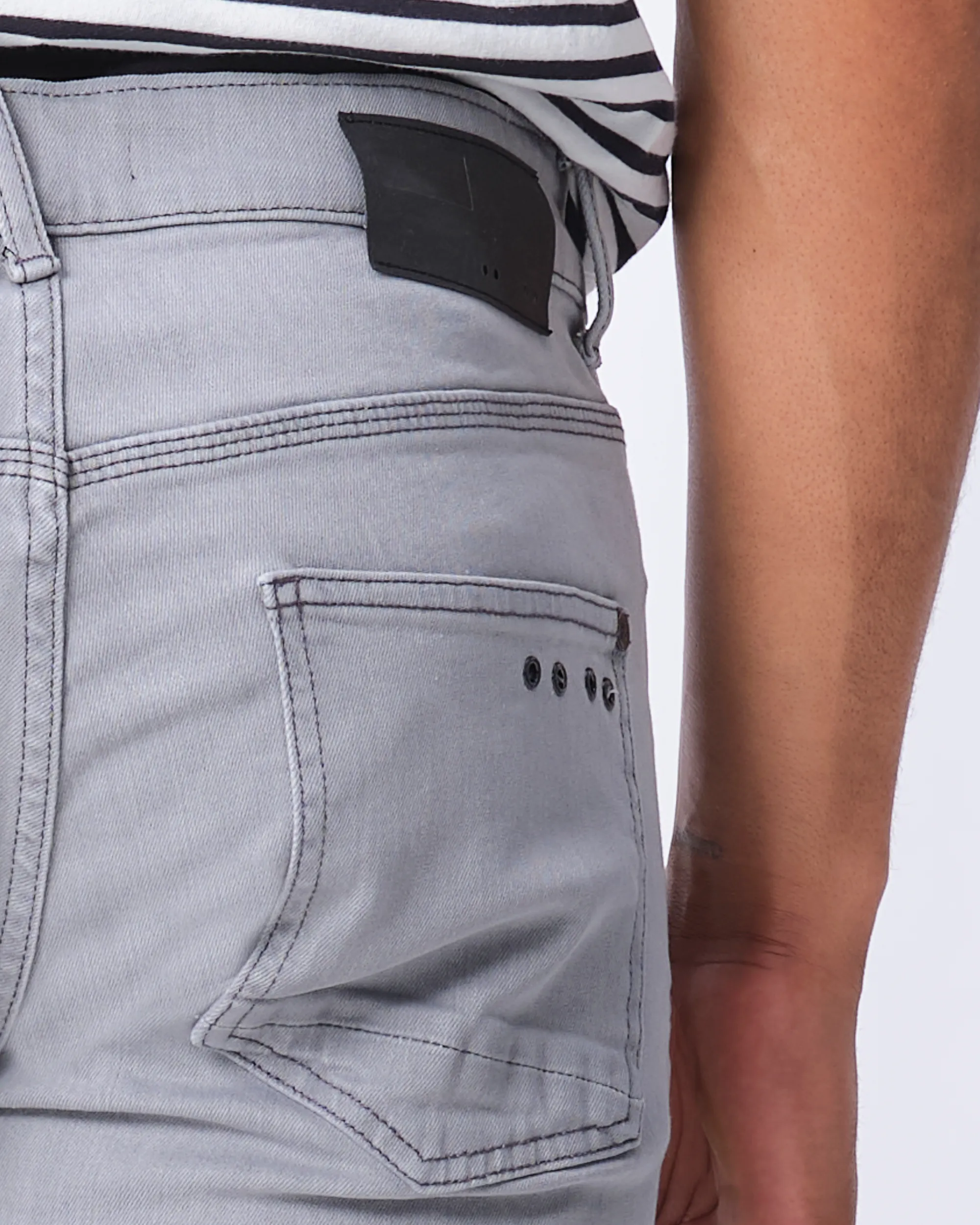 J.C. RAGS Short Middengrijs uni 075283-001-30