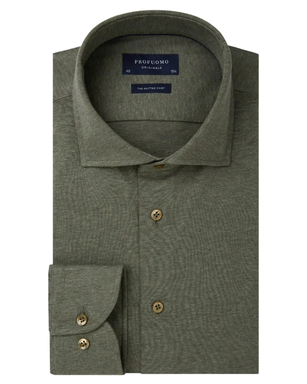 Profuomo Trui O-hals Groen 075442-001-M