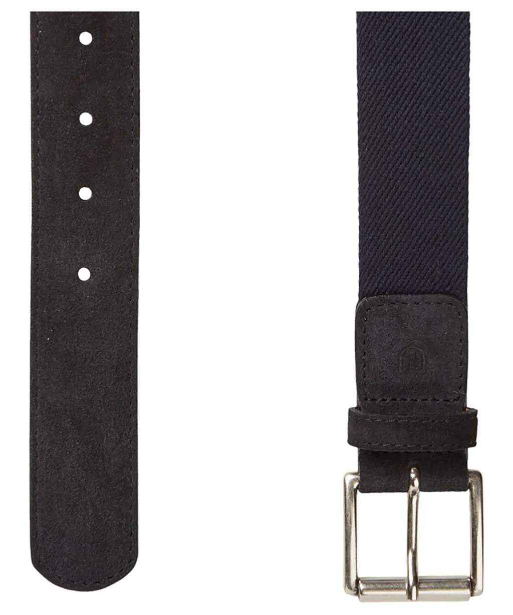 Profuomo Geklede riem Blauw 075462-001-105