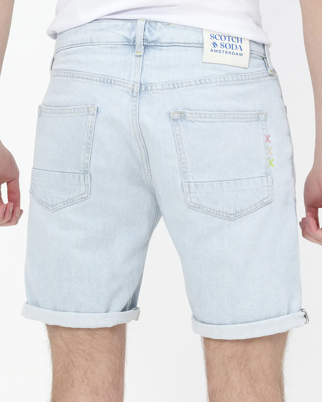 Scotch & Soda Short Licht blauw 075535-001-33