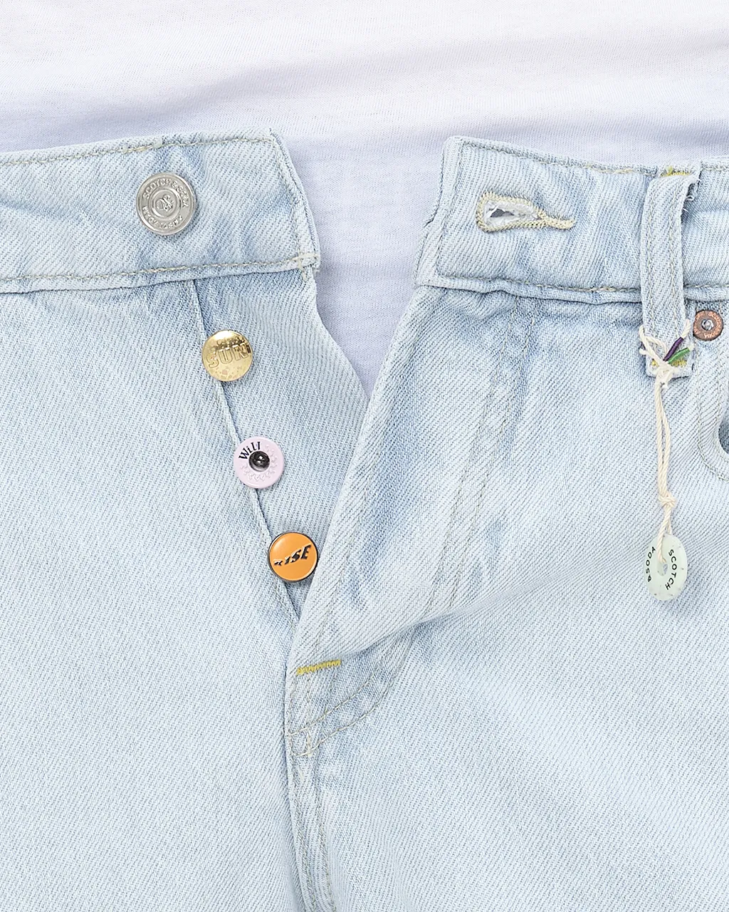 Scotch & Soda Short Licht blauw 075535-001-33