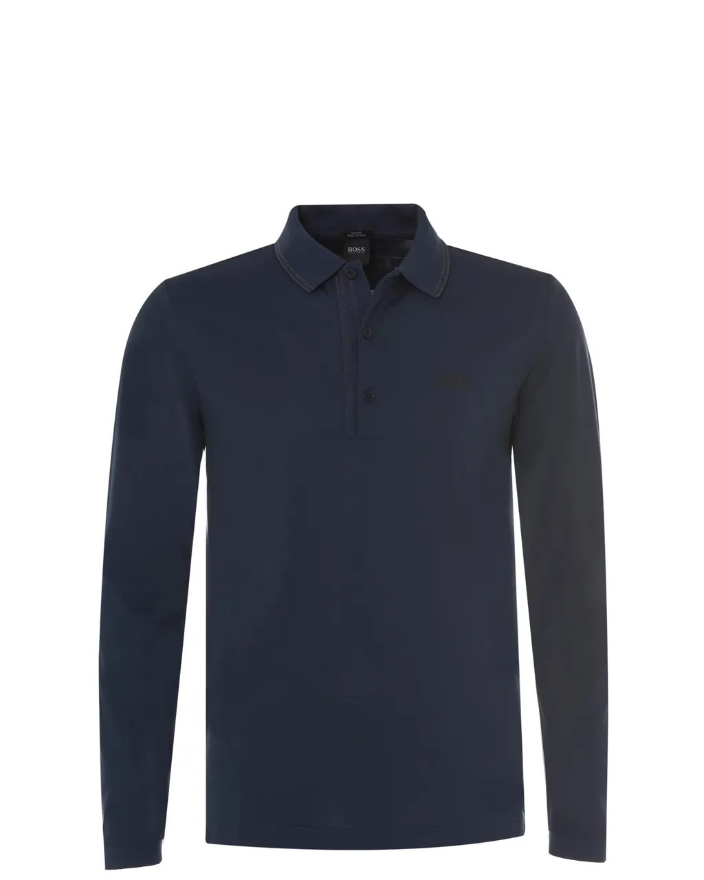 Boss Leisure Polo Lange mouw Donker blauw 075595-002-S