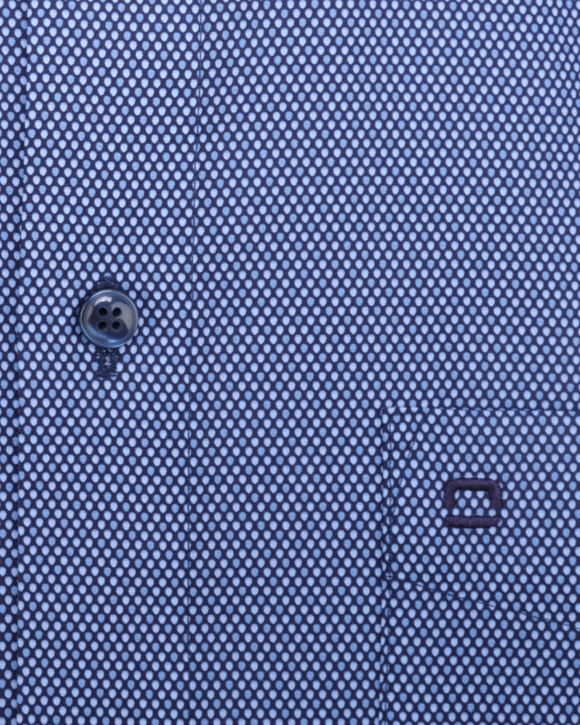 OLYMP Overhemd shirt KM Donker blauw 075695-001-40