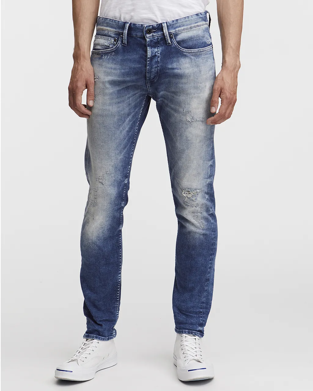 DENHAM Jeans Blauw 075820-001-38/32