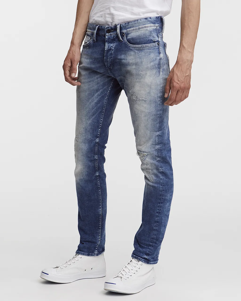DENHAM Jeans Blauw 075820-001-38/32