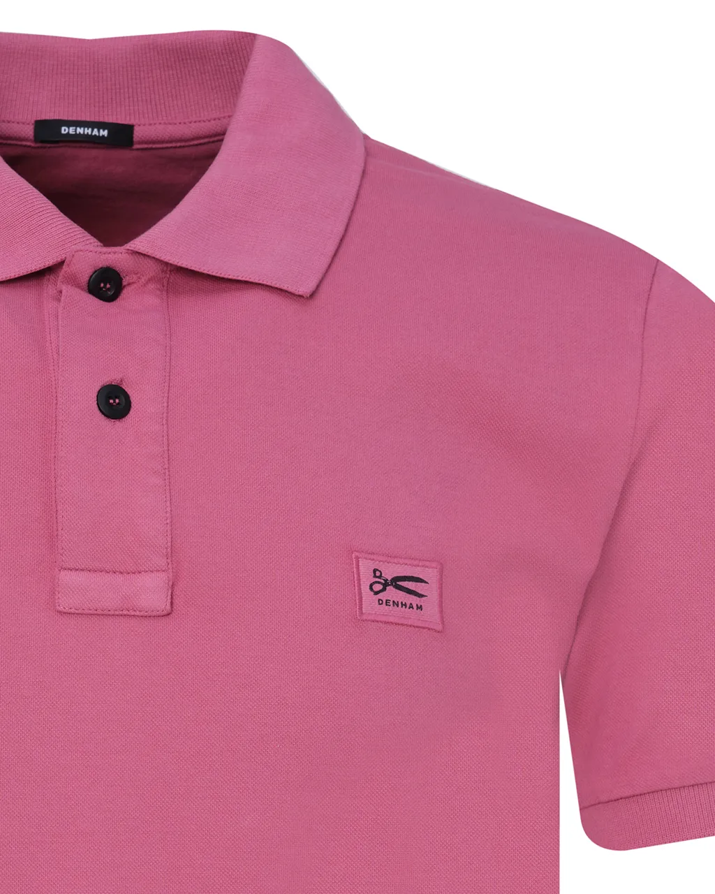 DENHAM Polo Korte mouw Roze 075833-001-S
