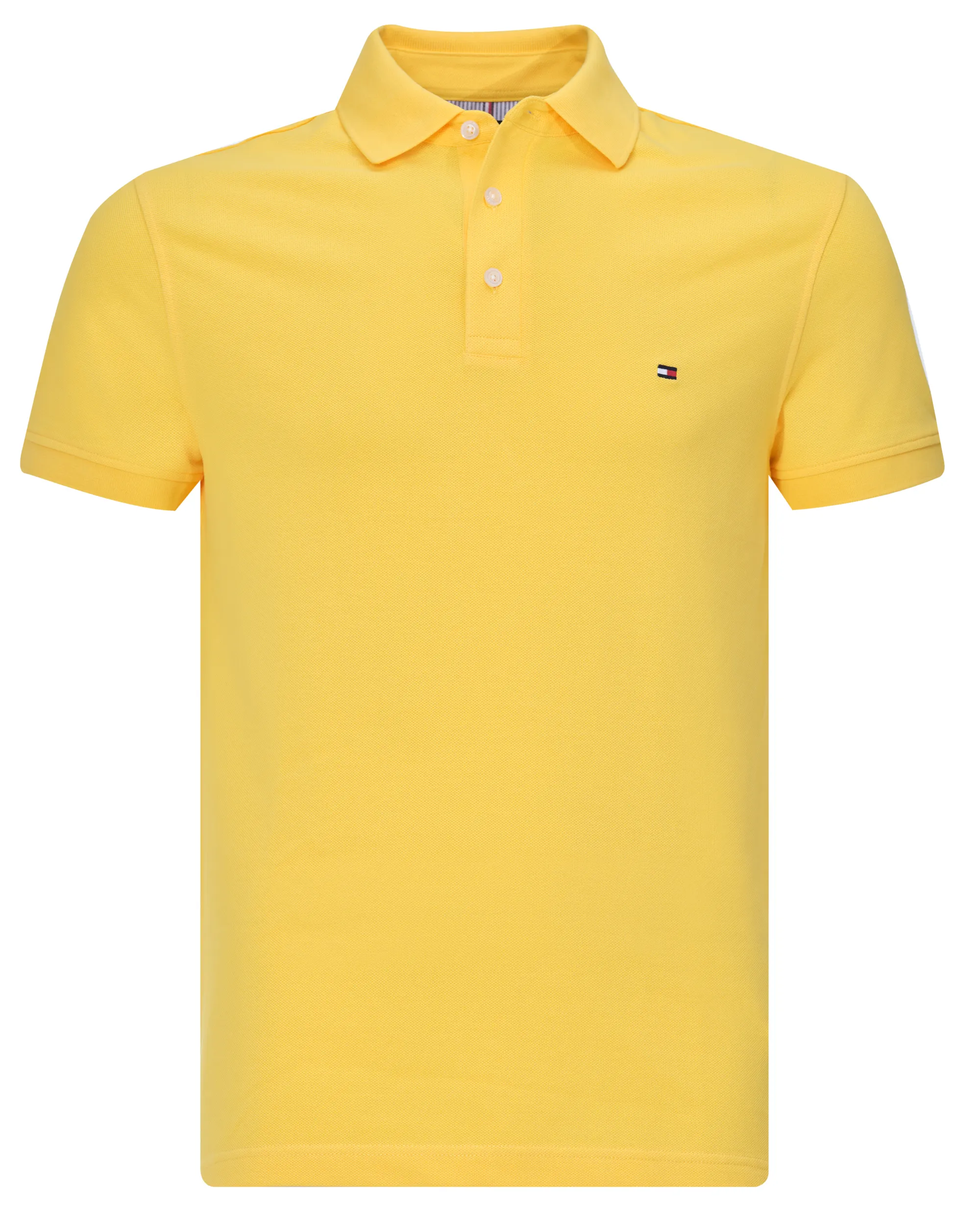 Tommy Hilfiger Menswear Polo Korte mouw Geel 076321-001-L