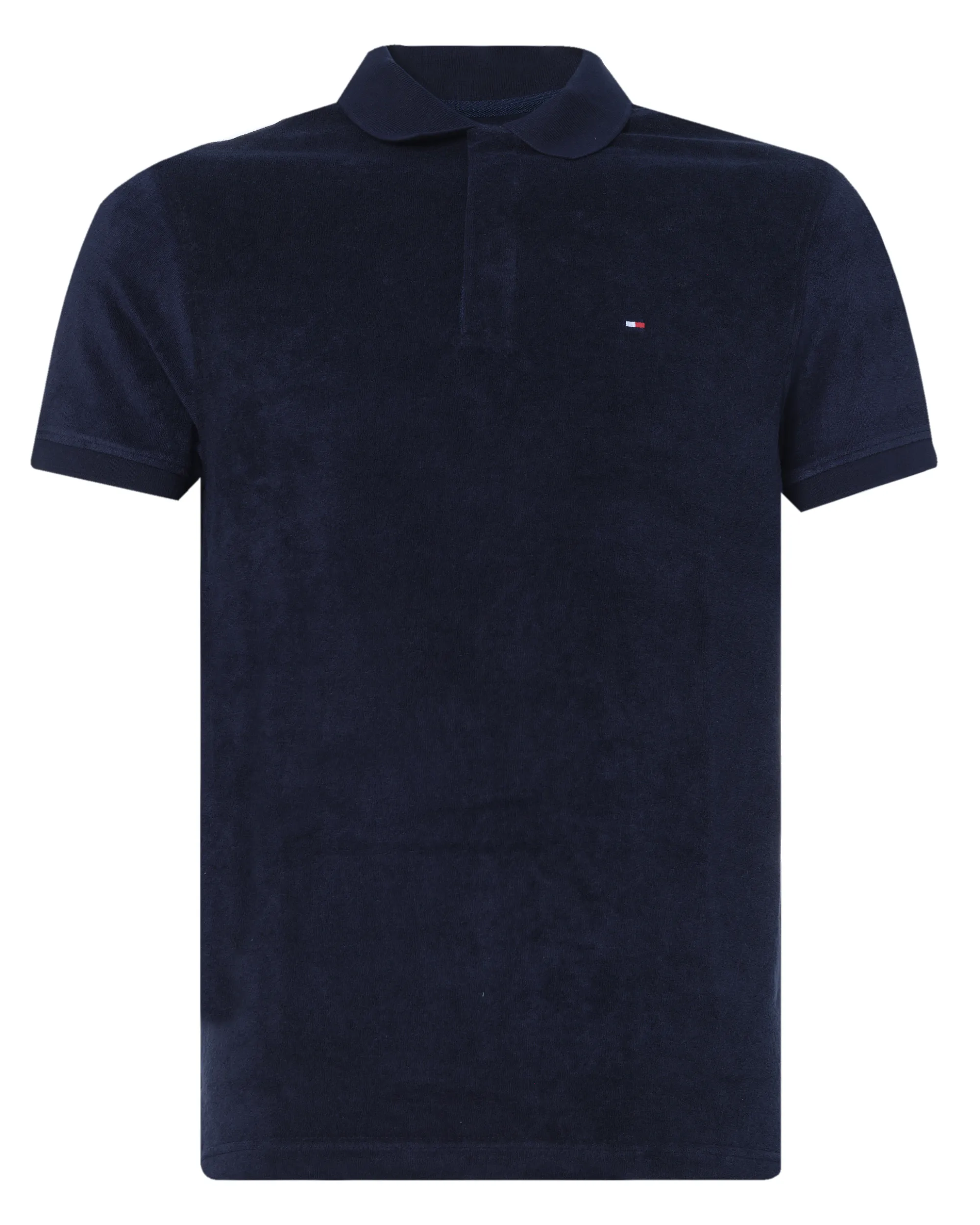 Tommy Hilfiger Menswear Polo Korte mouw Donker blauw 076332-001-M