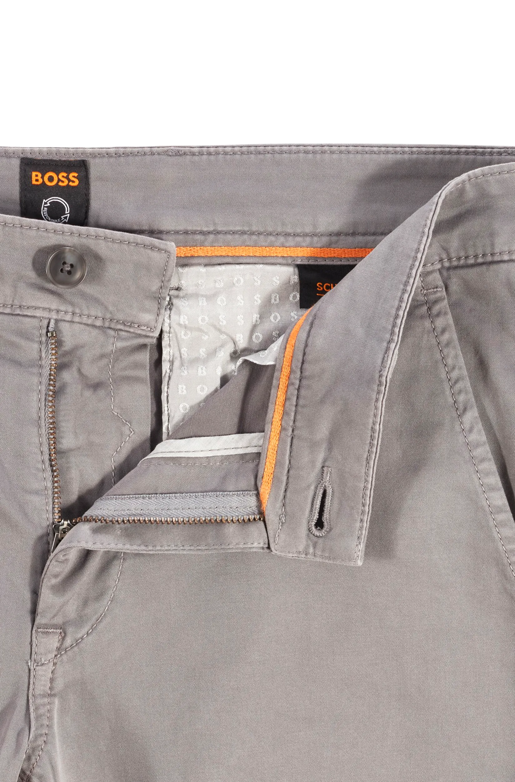 Boss Casual Chino Donker grijs 076338-001-30/34
