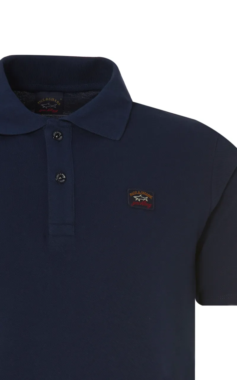 Paul & Shark Polo Korte mouw Donker blauw 076696-001-XXL