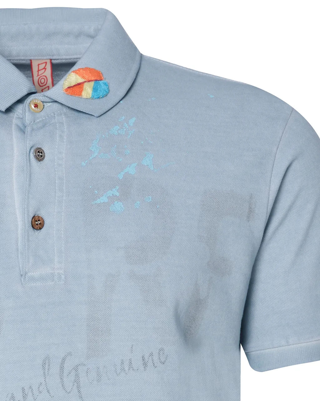 Bob Polo Korte mouw Licht blauw 076771-001-M