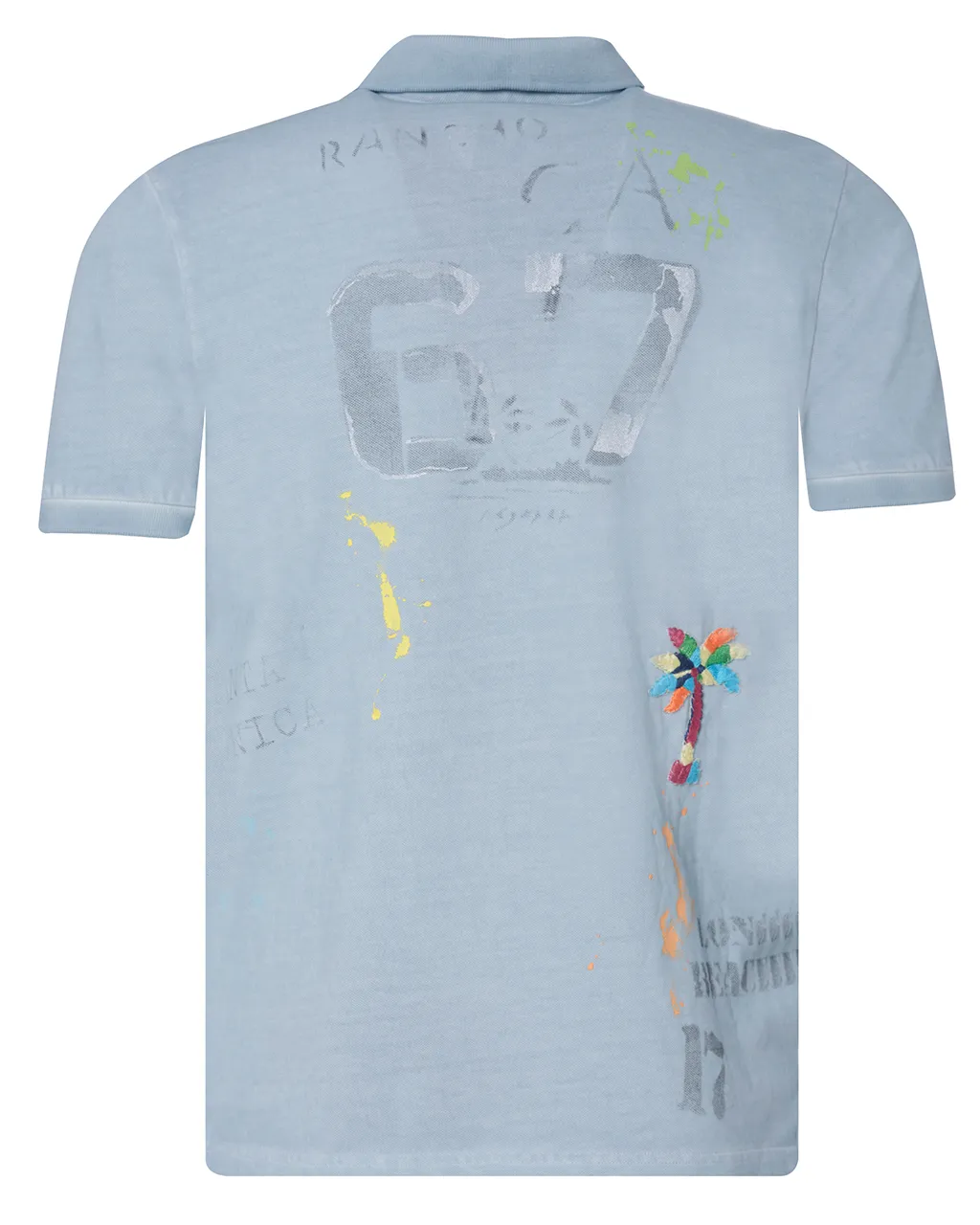 Bob Polo Korte mouw Licht blauw 076771-001-M