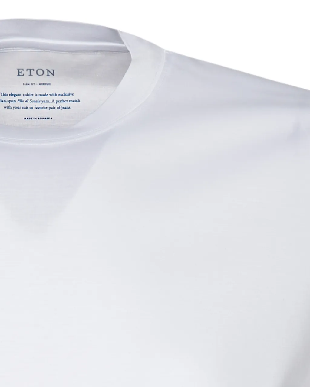 ETON T-shirt Korte mouw Wit 076978-001-8