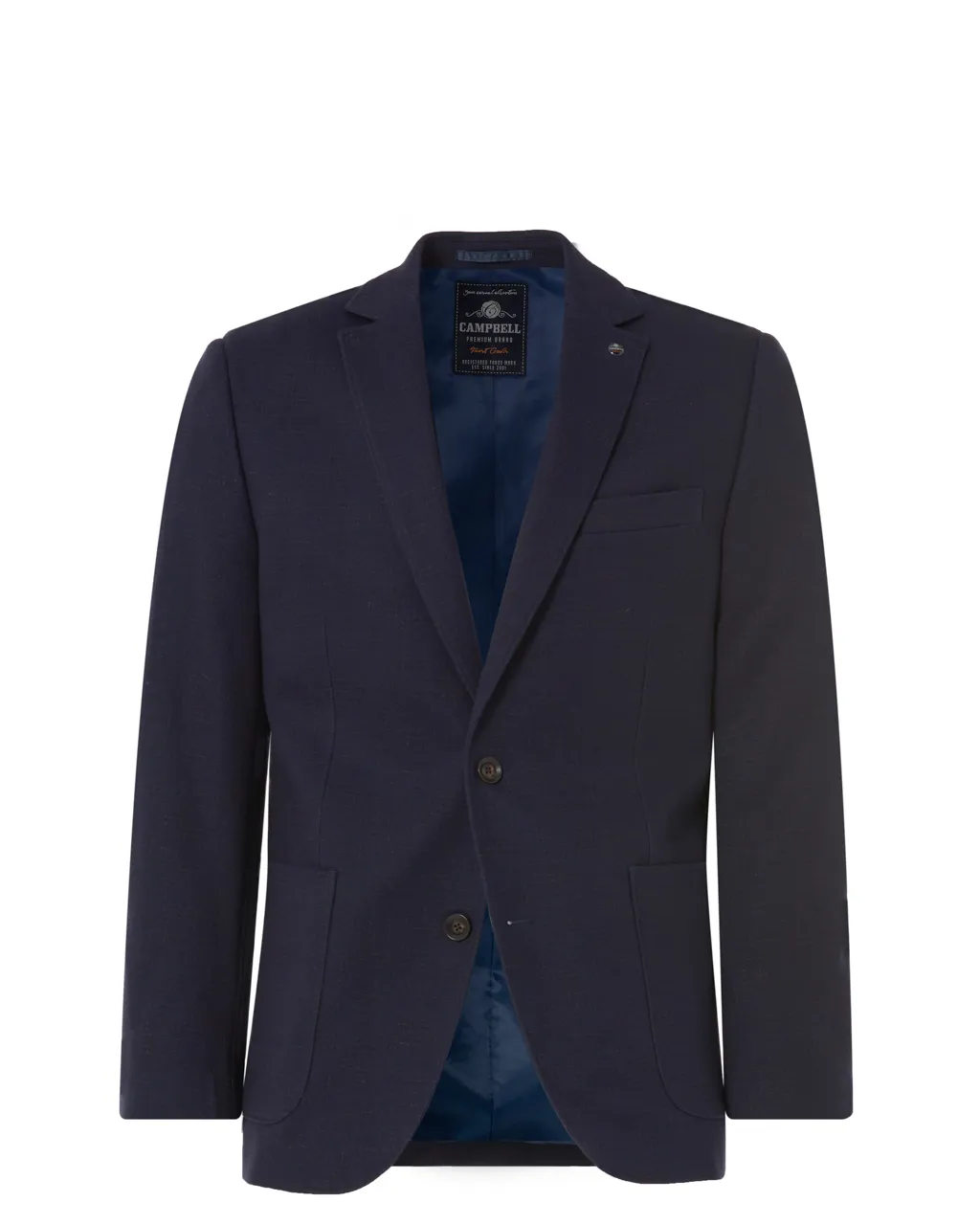 Campbell Classic Colbert Donkerblauw kleine ruit 077761-001-48