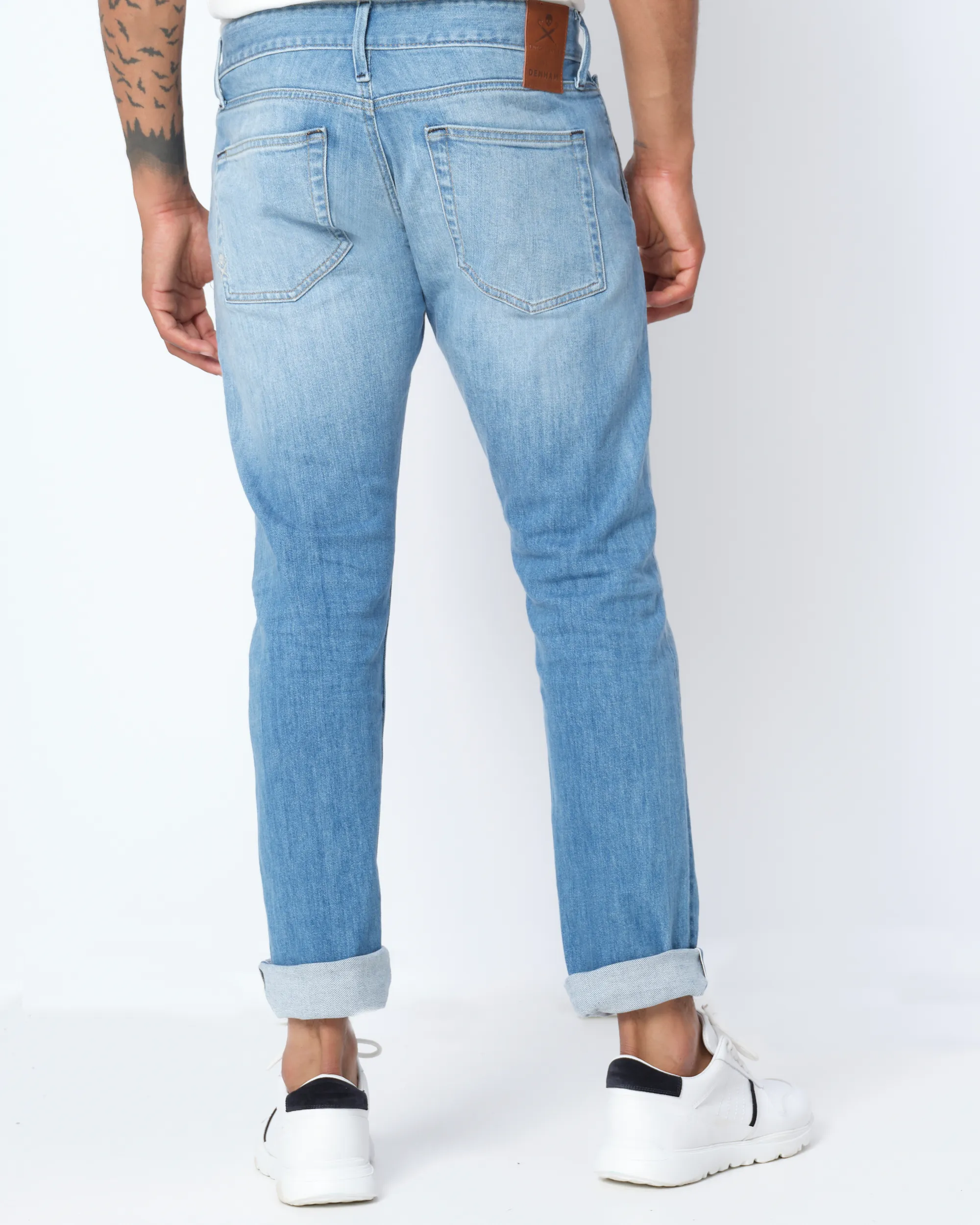 Dutch Dandies Jeans Lichtblauw uni 078173-001-30/34
