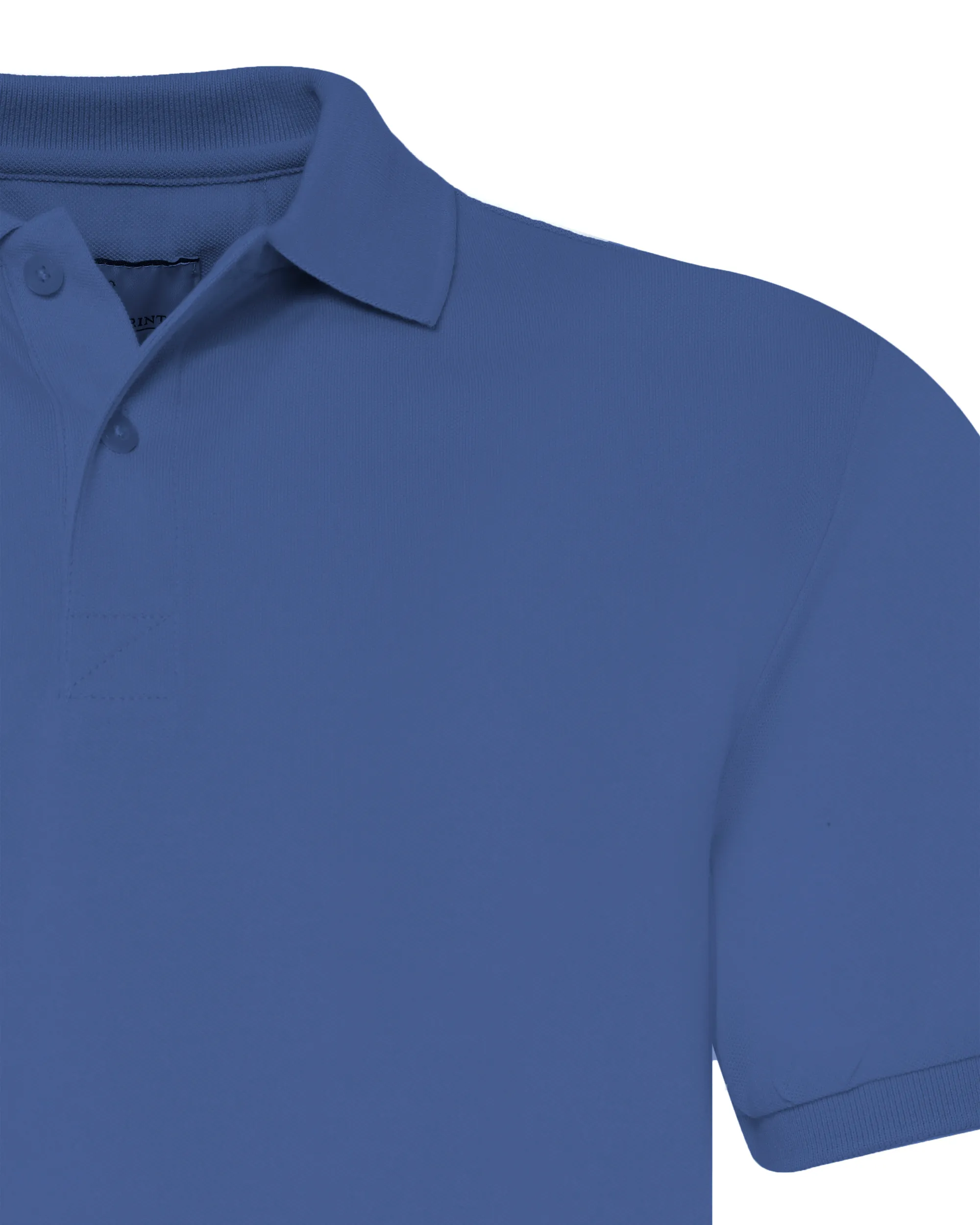 The BLUEPRINT Premium Polo Korte mouw Blue Marine 078197-004-L