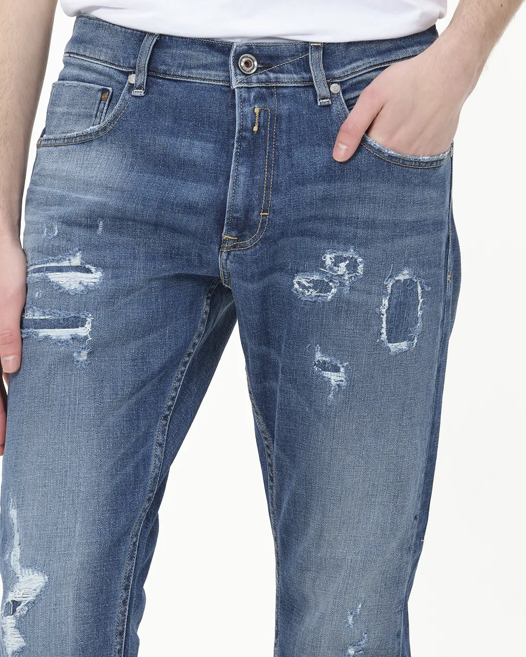 Replay Jeans Blauw 078242-001-32/32