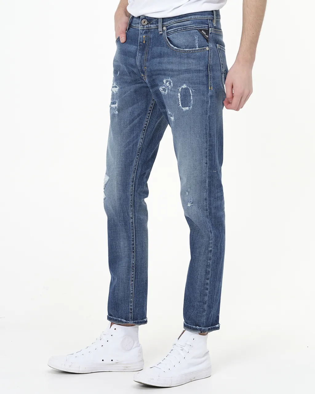 Replay Jeans Blauw 078242-001-32/32