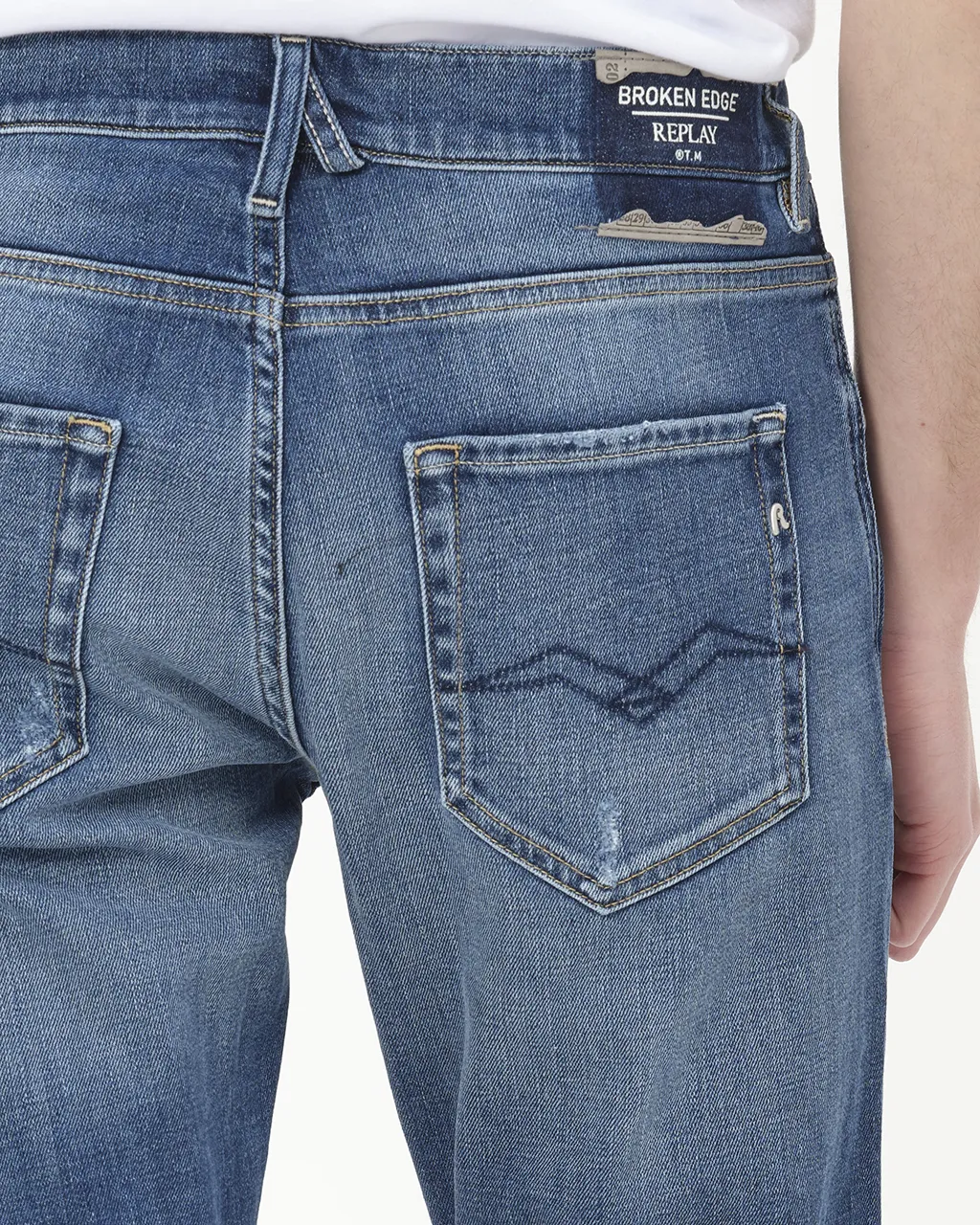 Replay Jeans Blauw 078242-001-32/32