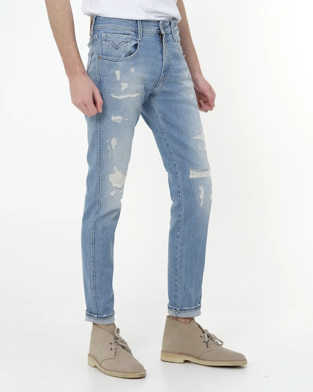 Replay Jeans Blauw 078266-001-33/32