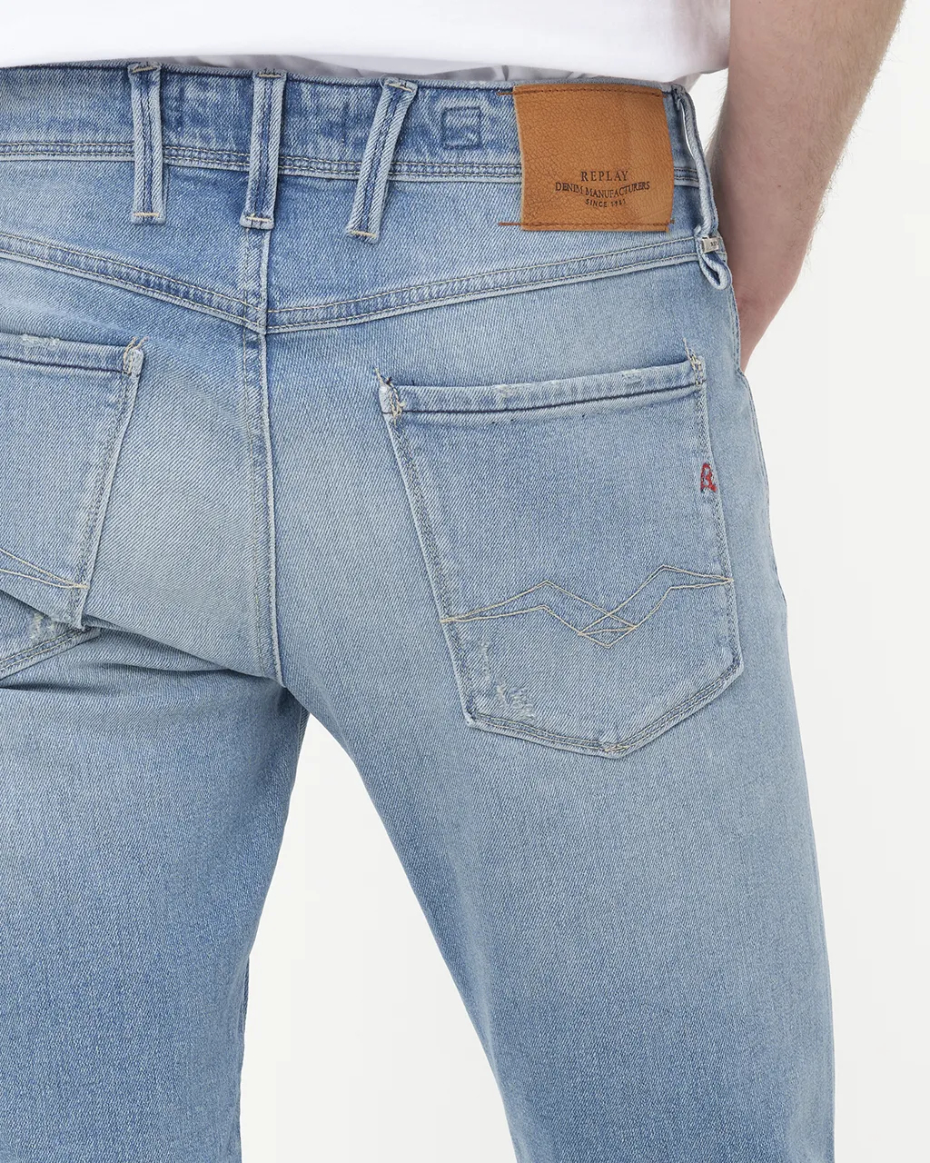 Replay Jeans Blauw 078266-001-33/32